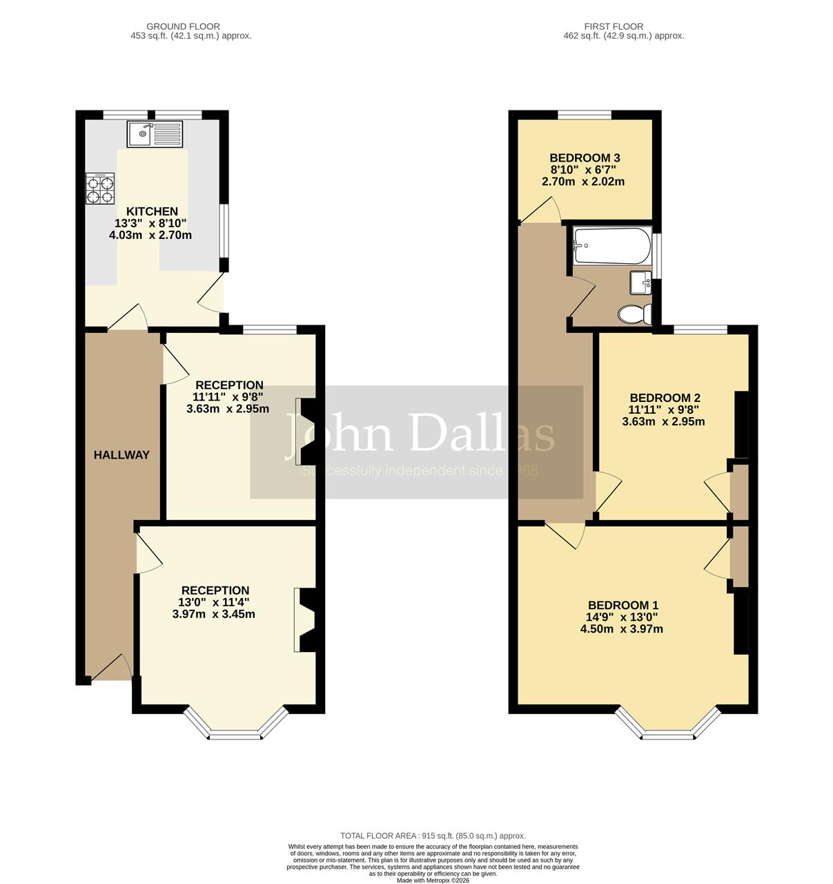 55, Green Lane, Chislehurst floorplan