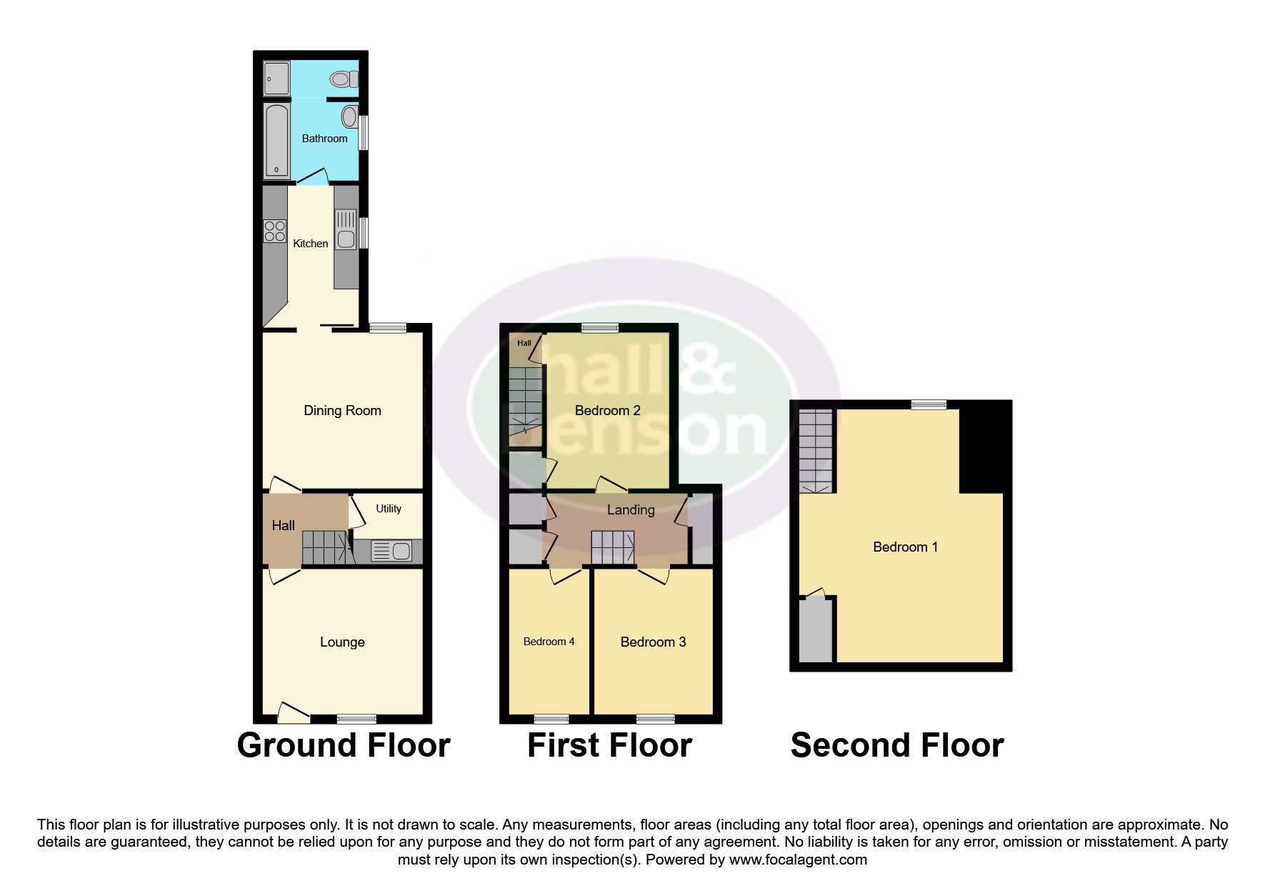 1, Campbell Street, Nottingham floorplan