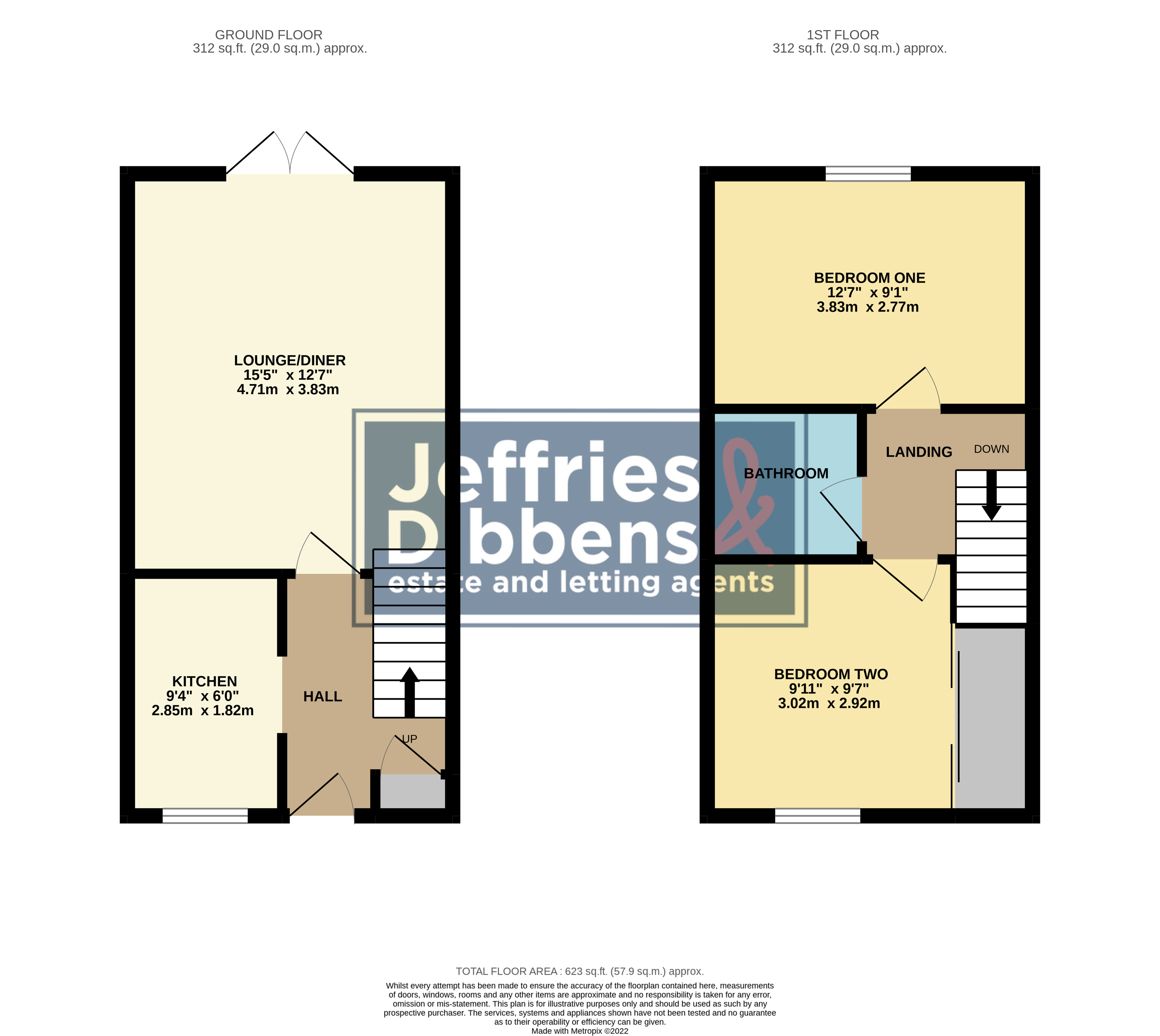 90, Prospect Lane, Havant floorplan
