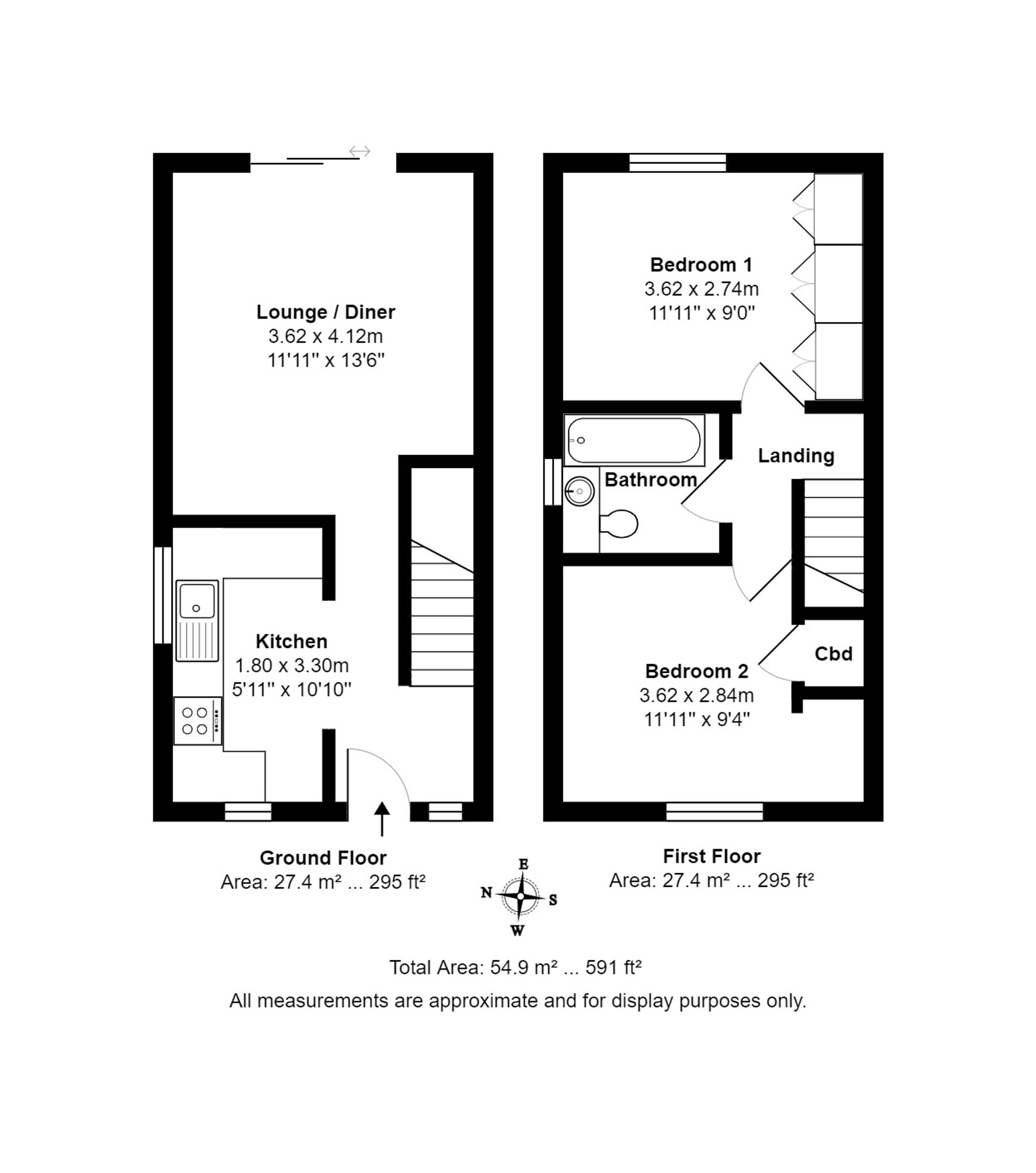 Butterbur Way, Harrogate HG3, 2 bedroom semidetached house for sale