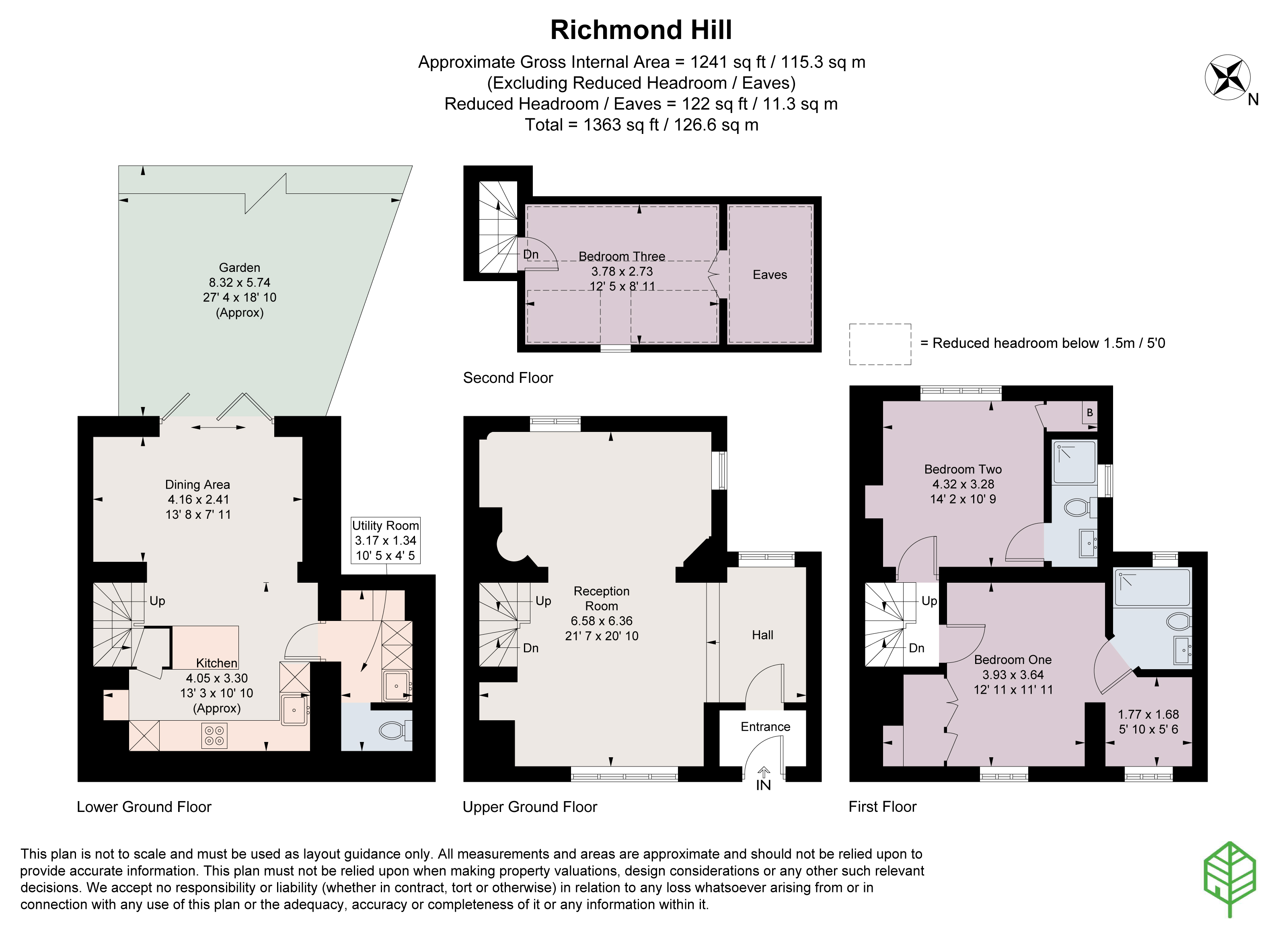 9, Richmond Hill, Richmond floorplan