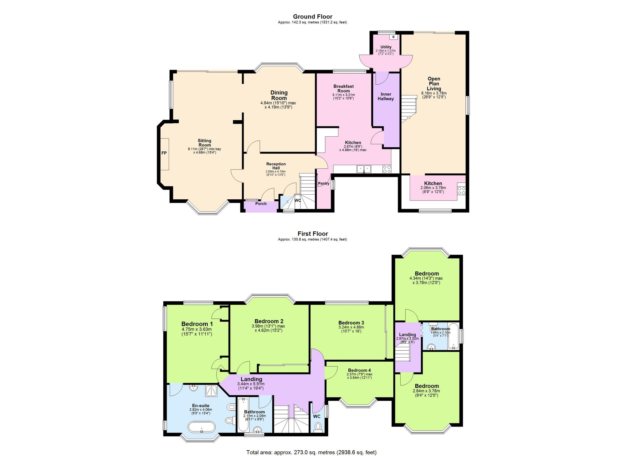Bay View, Manscombe Road, Torquay floorplan