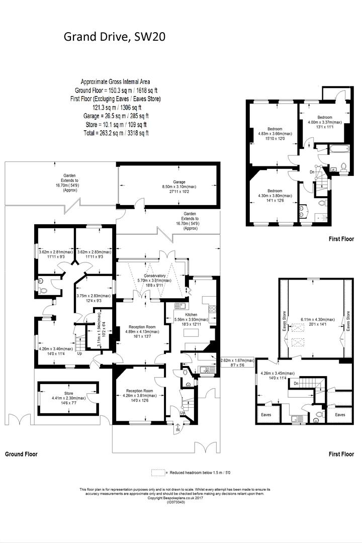 Grand Drive, Raynes Park floorplan