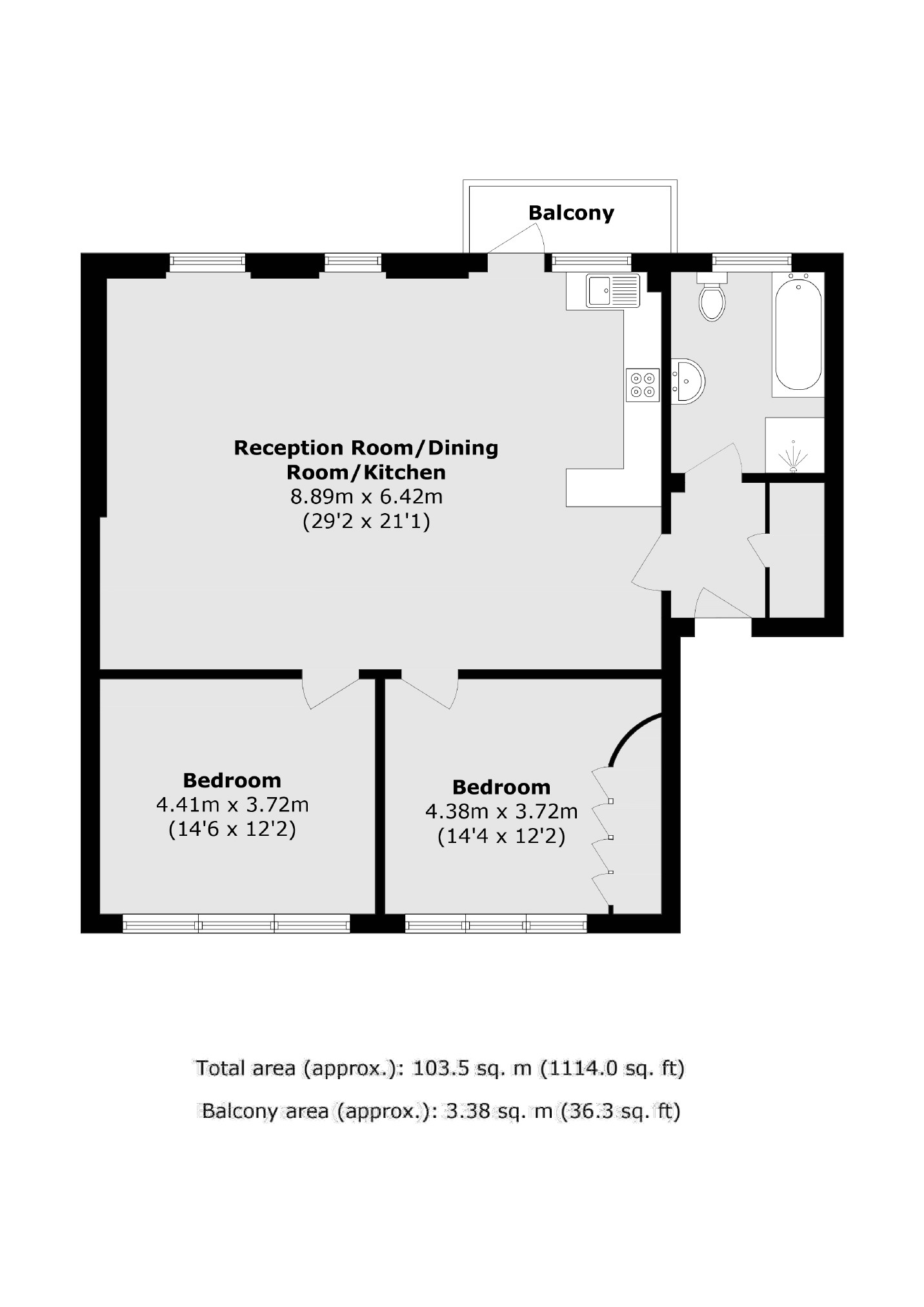 Wandsworth High Street, London floorplan