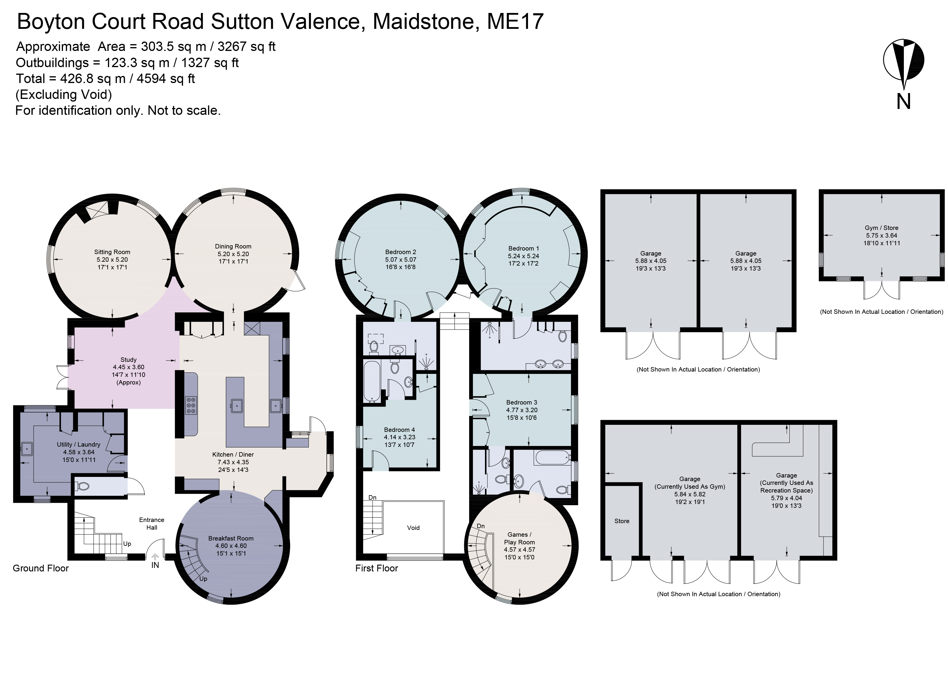 1 Pancake Oast,, Boyton Court Road, Maidstone floorplan