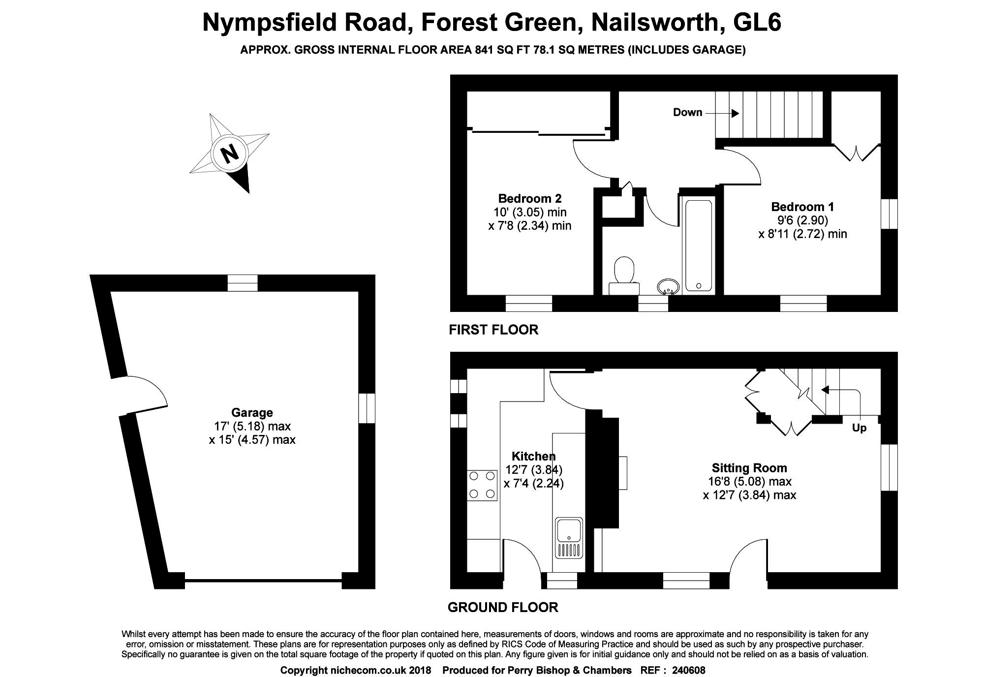 2 Bedrooms Cottage for sale in Nympsfield Road, Forest Green, Nailsworth, Stroud GL6