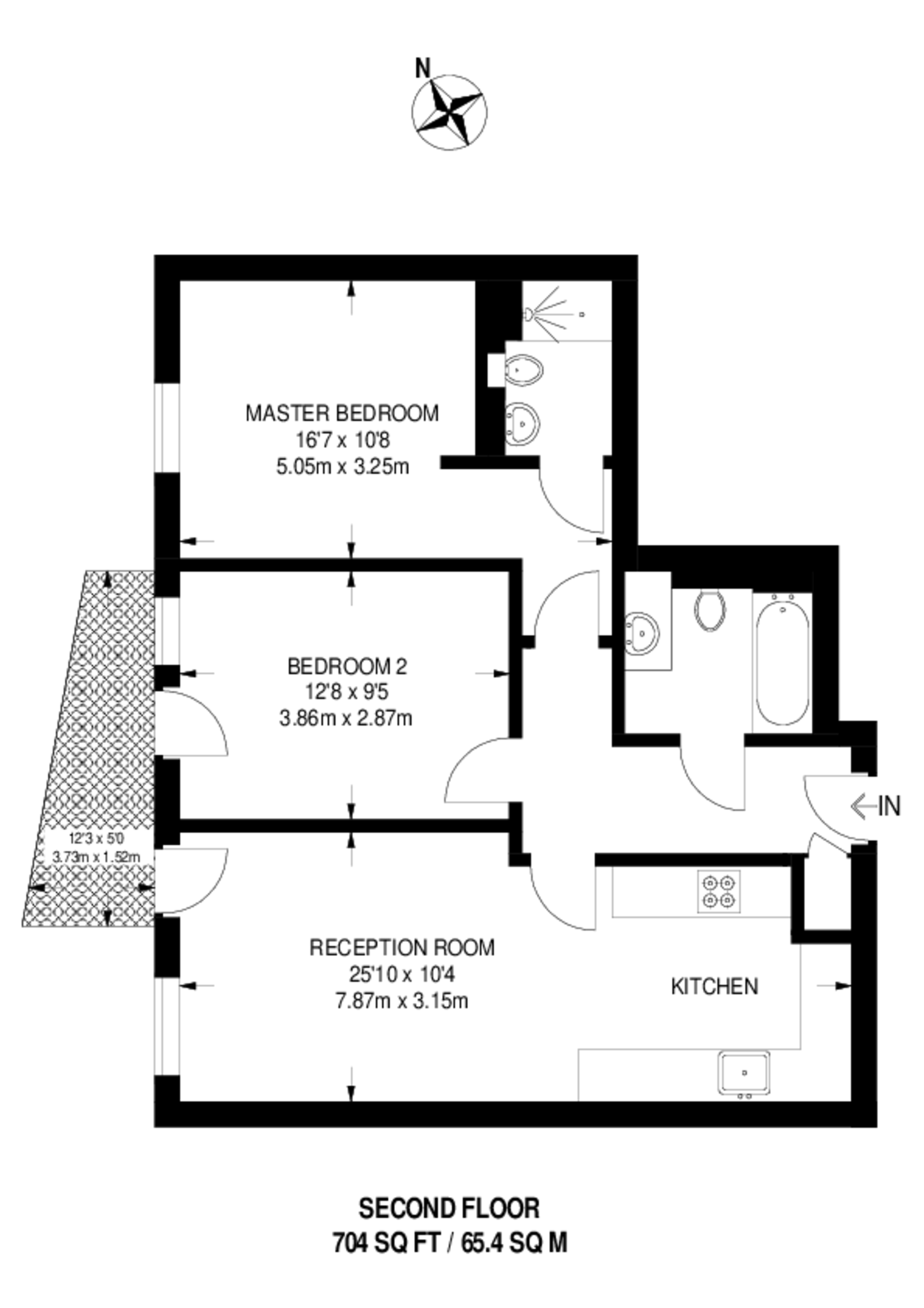 City Tower, Docklands floorplan