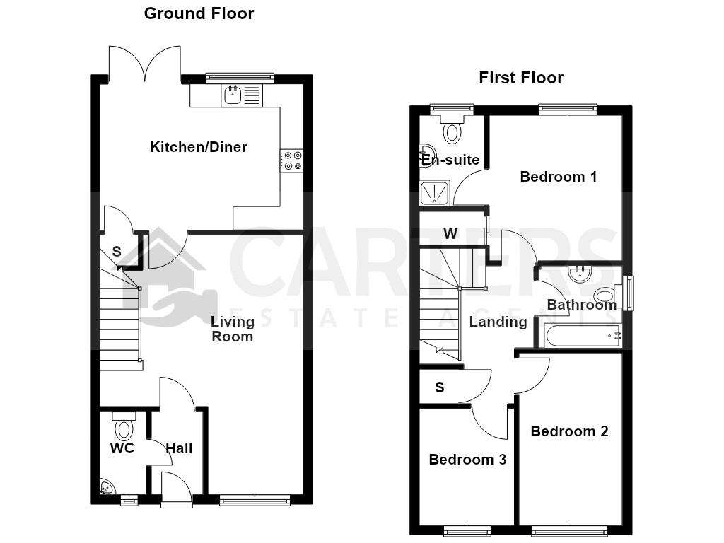 16, Percy Curnock Drive, Burslem floorplan