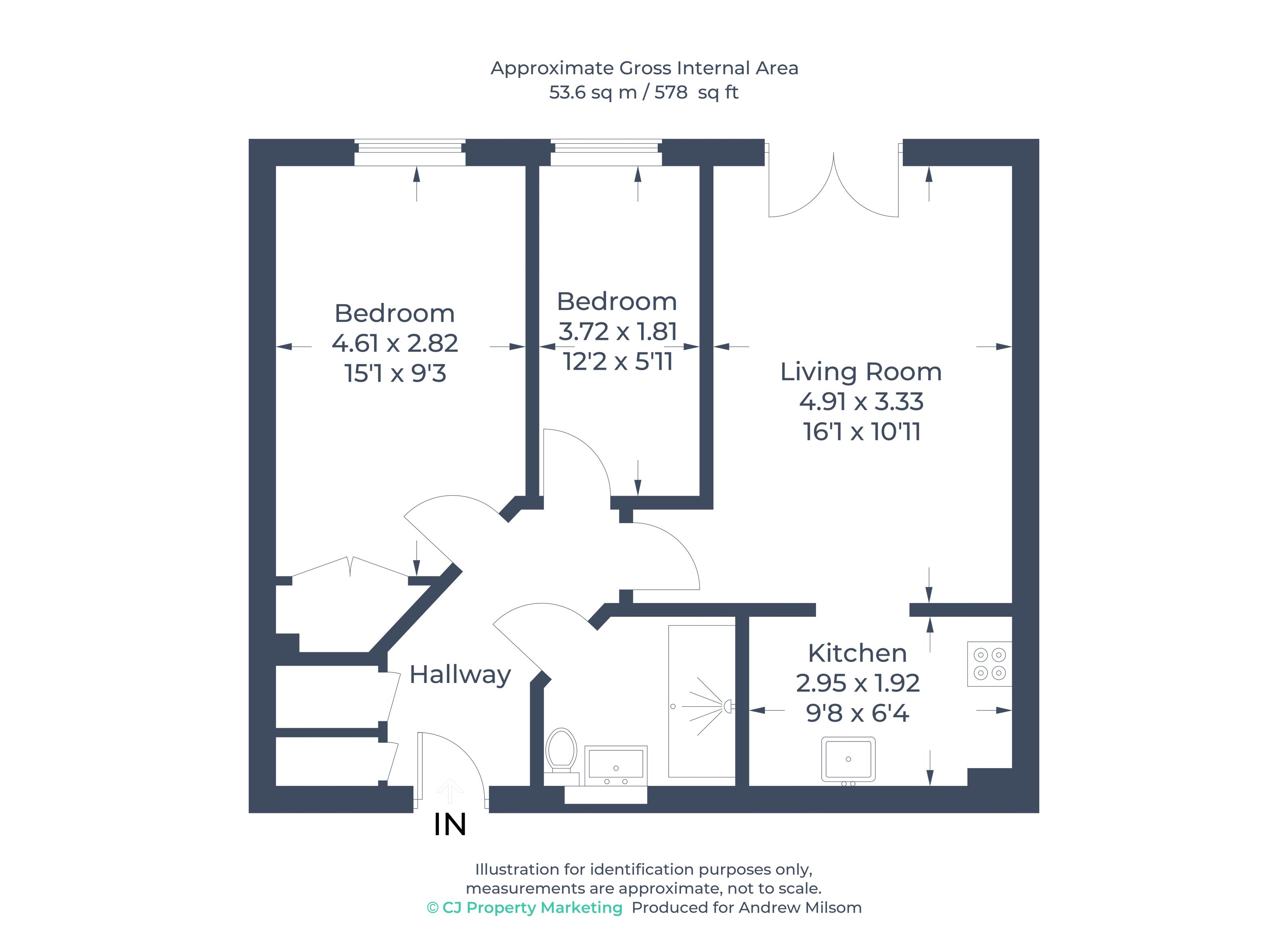 18, Oram Court, Marlow floorplan