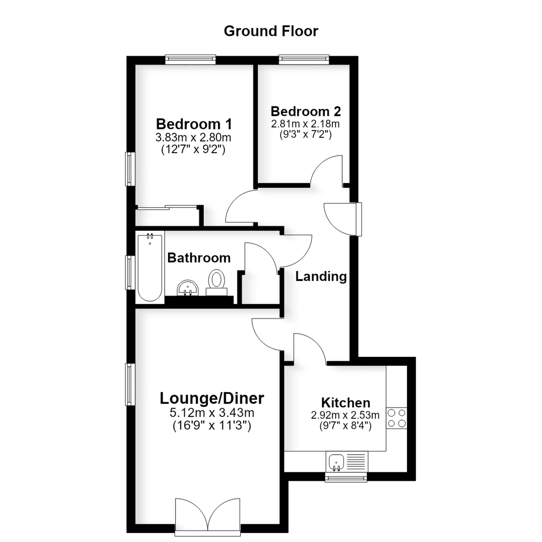 33, Reffield Close, Towcester floorplan