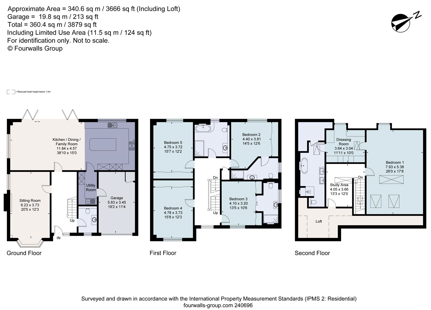 Janes Lane, Burgess Hill, West Sussex RH15, 5 bedroom detached house