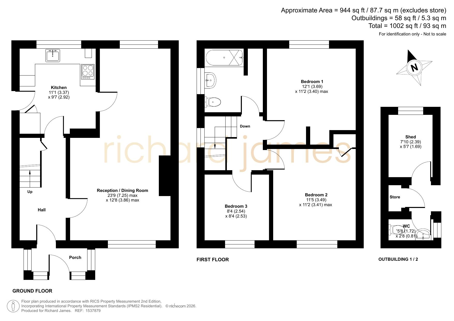 Manor Crescent, Swindon floorplan
