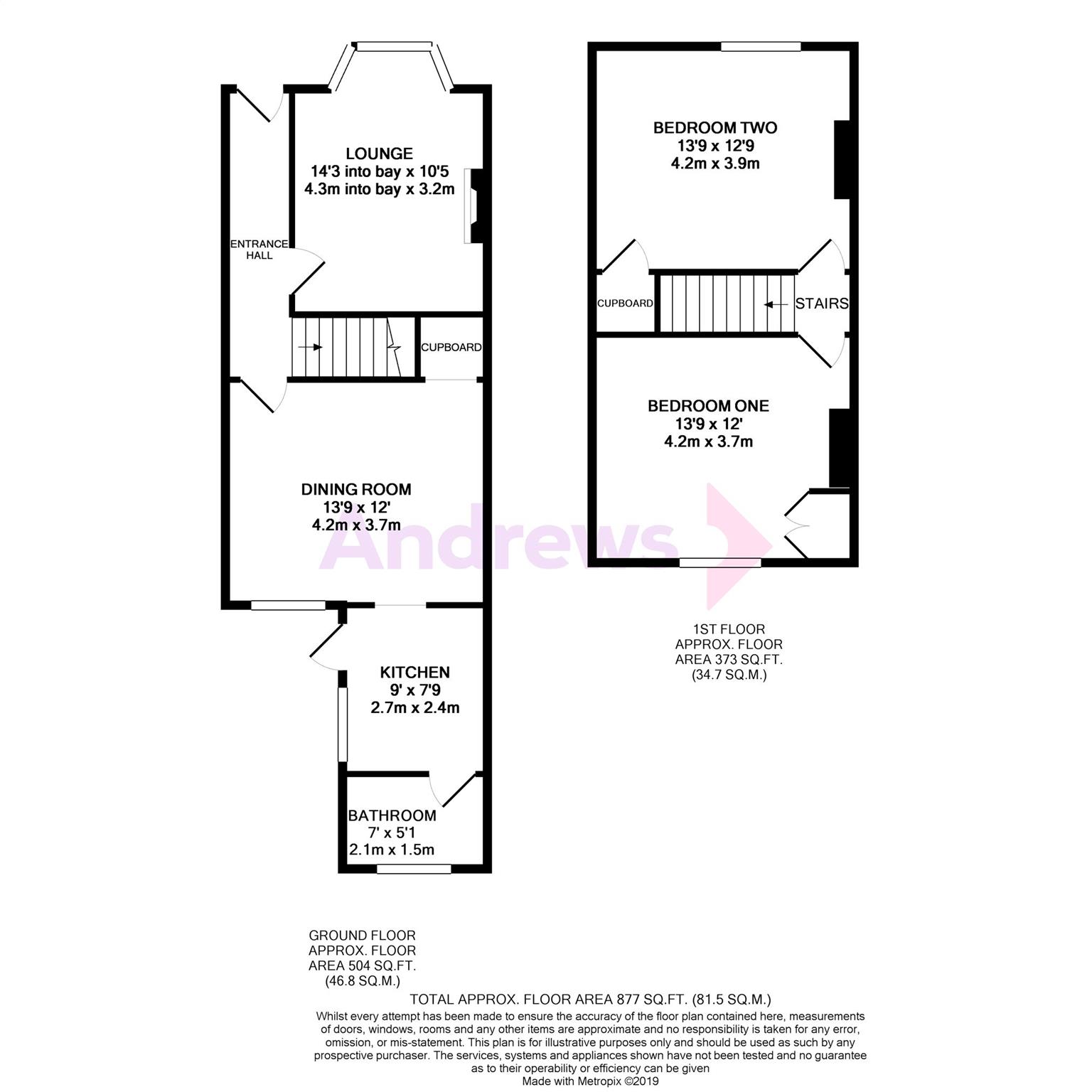 2 Bedrooms Terraced house for sale in Emlyn Road, Redhill RH1