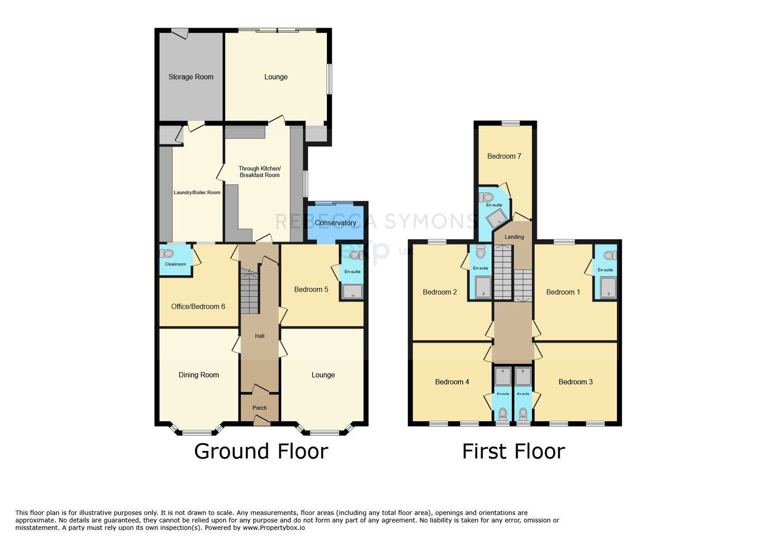 Montrose Guest House,14, Tregonwell Road, Minehead floorplan
