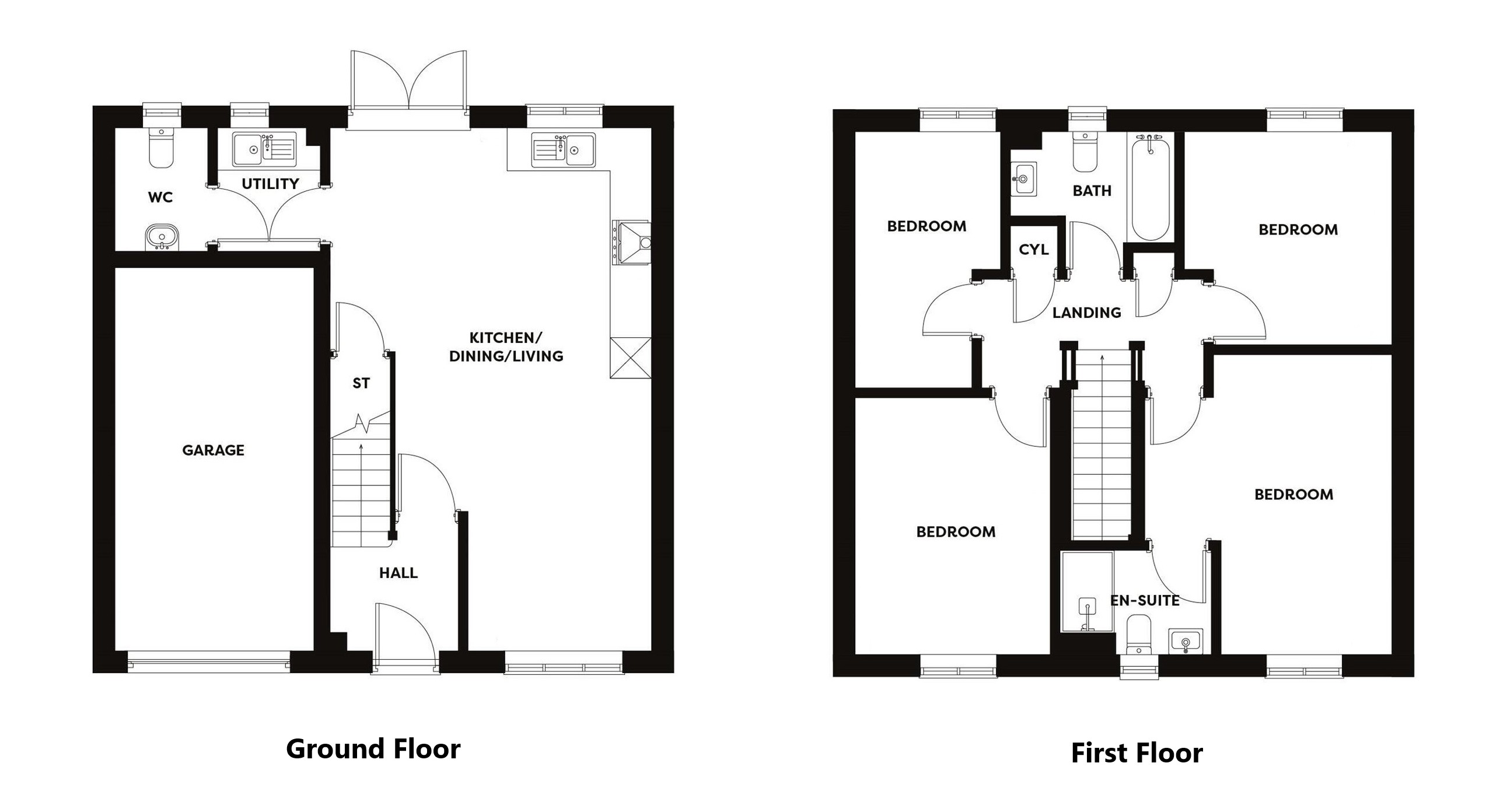7, Meadow Edge, Sutton floorplan