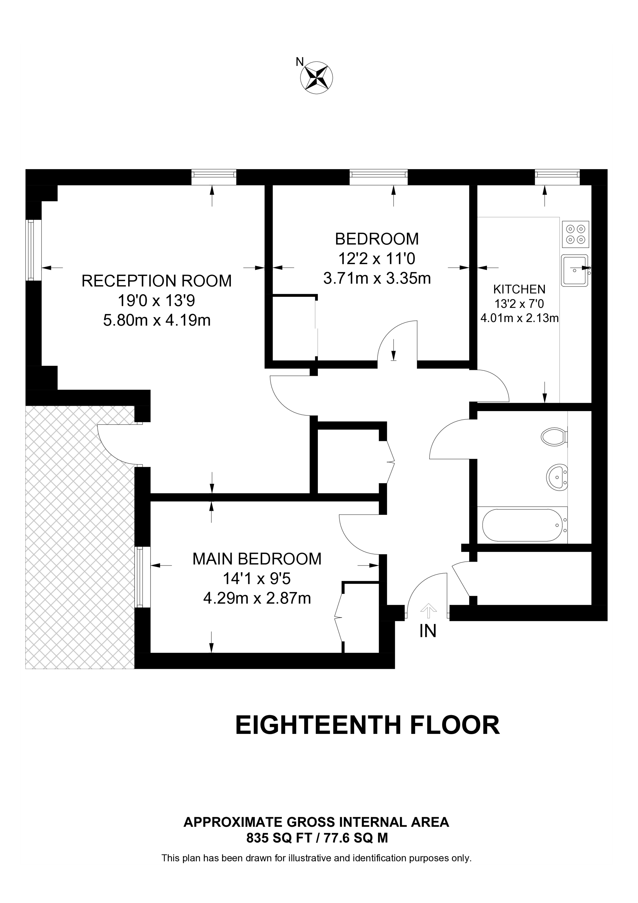 Canary Wharf floorplan