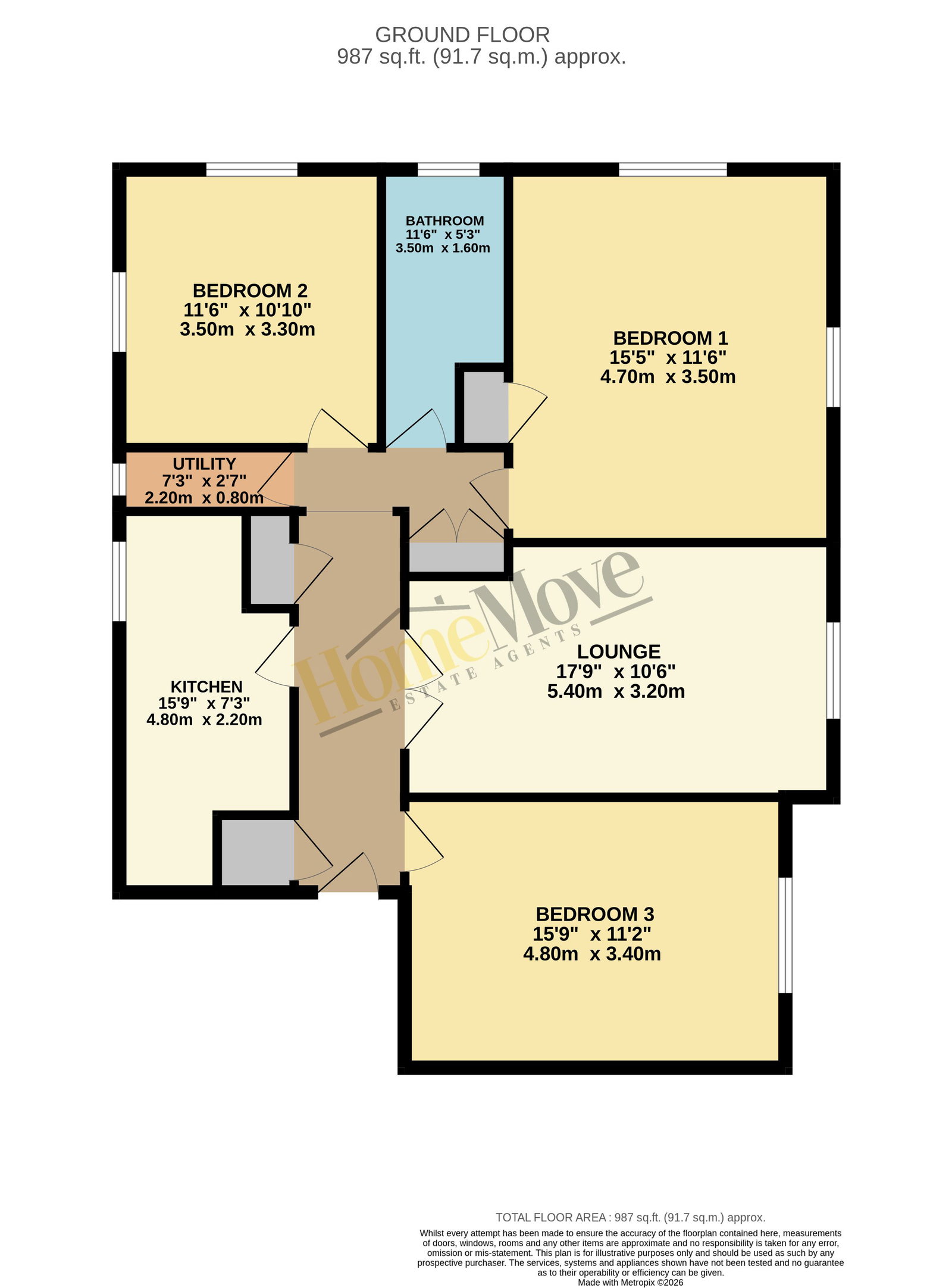 8, Stoneygate Court, Leicester floorplan