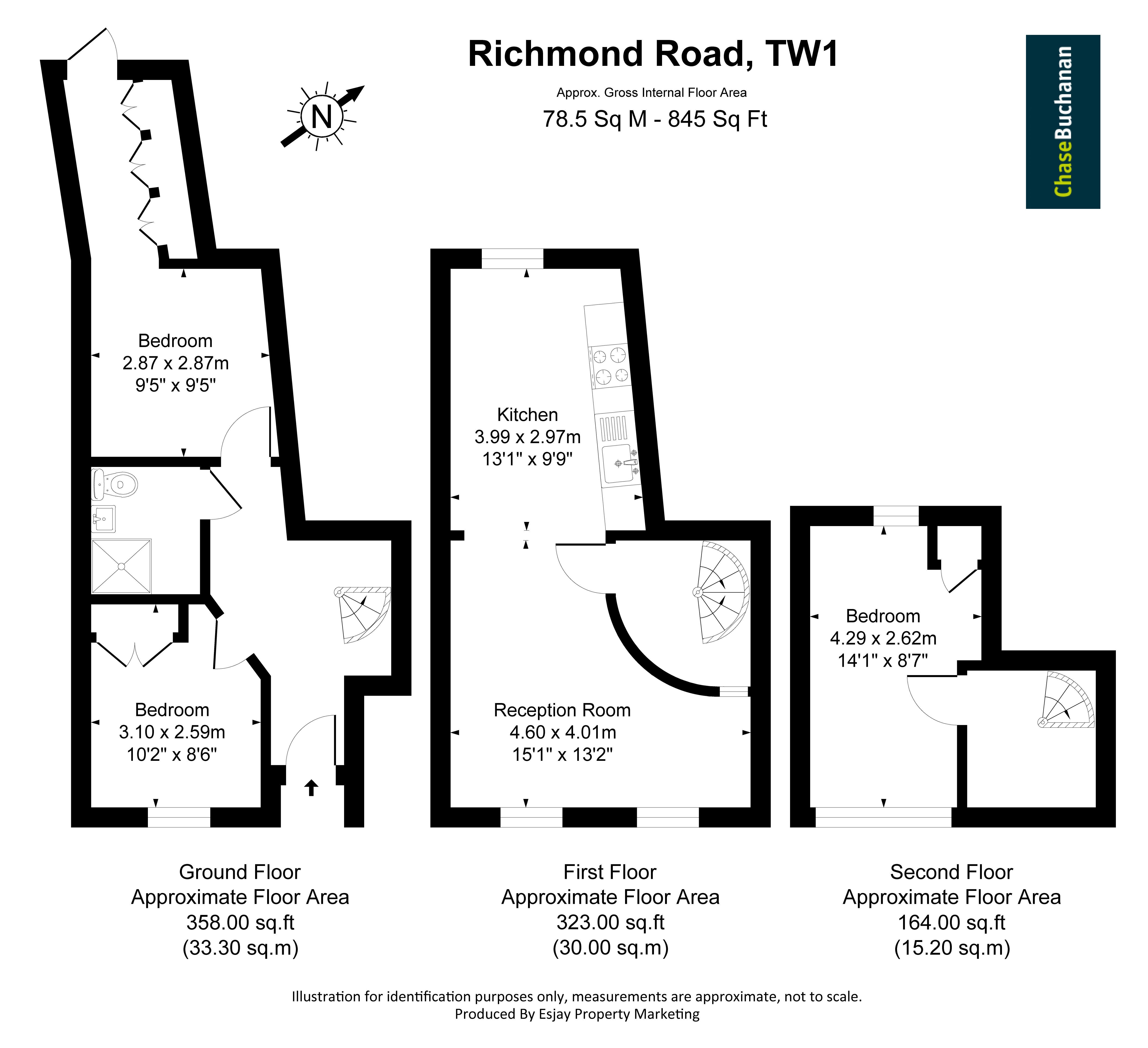 49,, Richmond Road, Twickenham floorplan