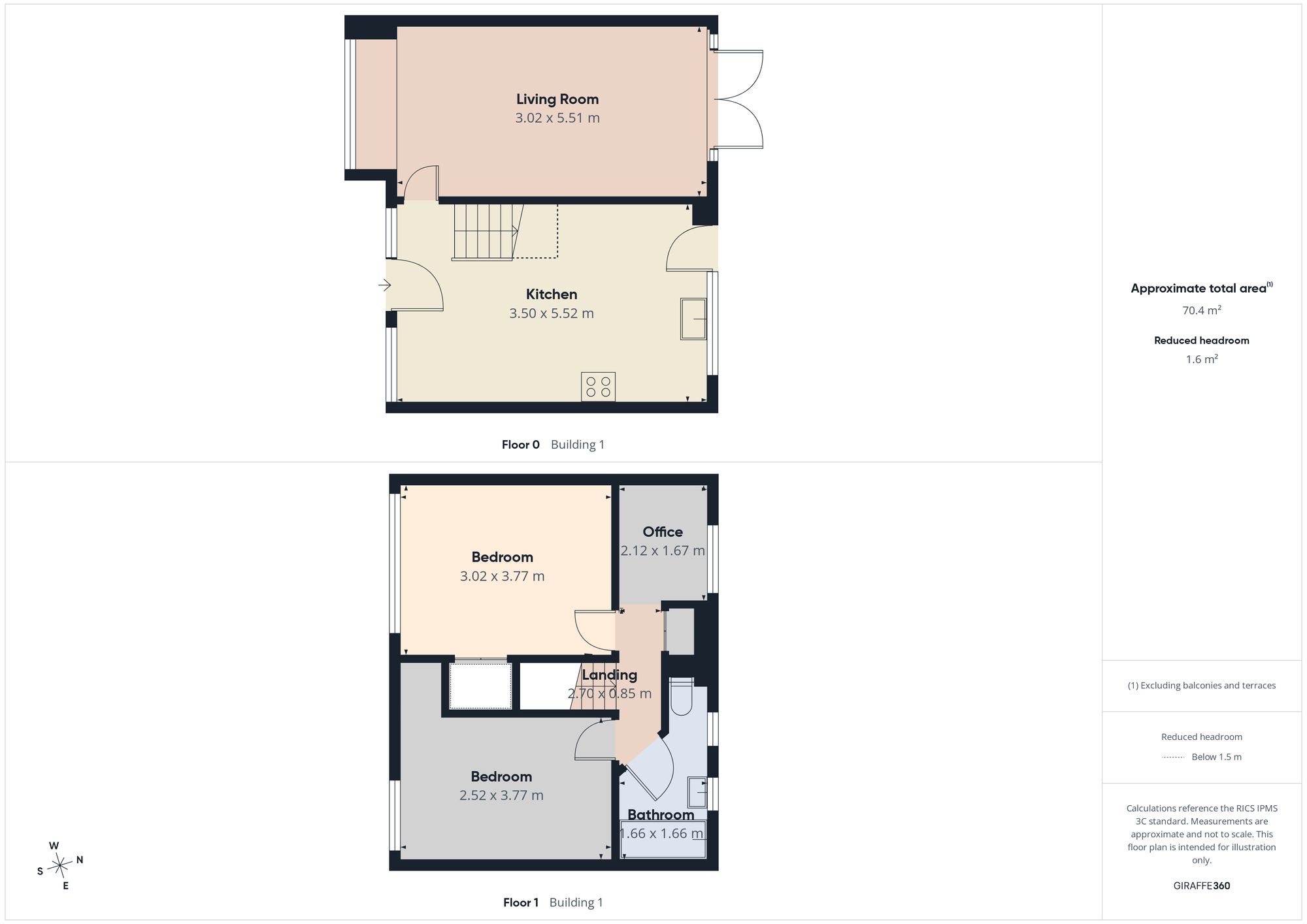 40 Grays Walk, South Shields floorplan