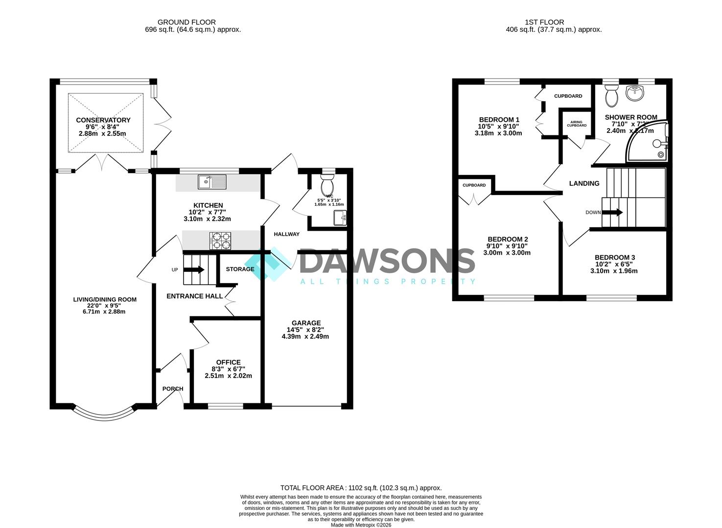 Greenwood Close, Swansea floorplan
