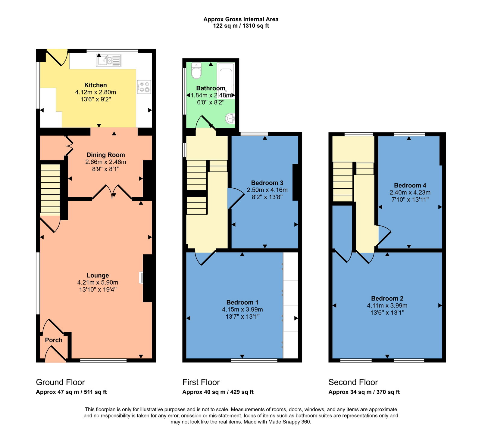 18, Roper Street, Maryport floorplan