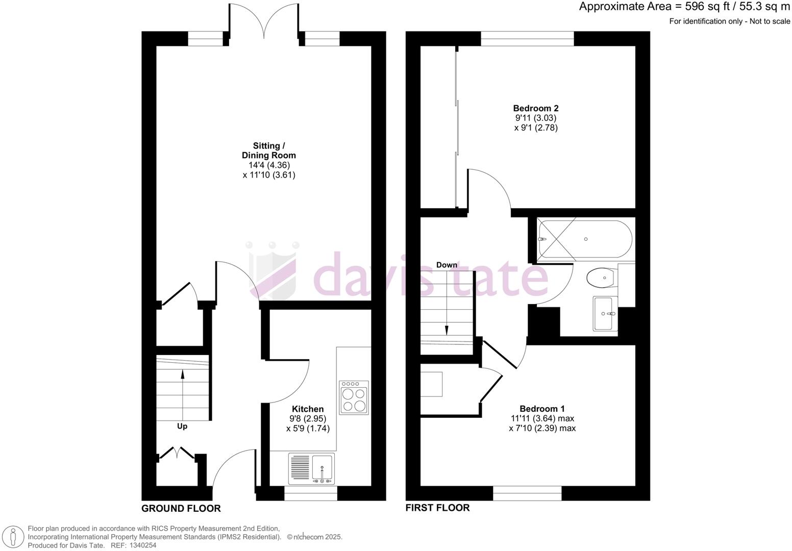 11, Coleridge Close, Reading floorplan