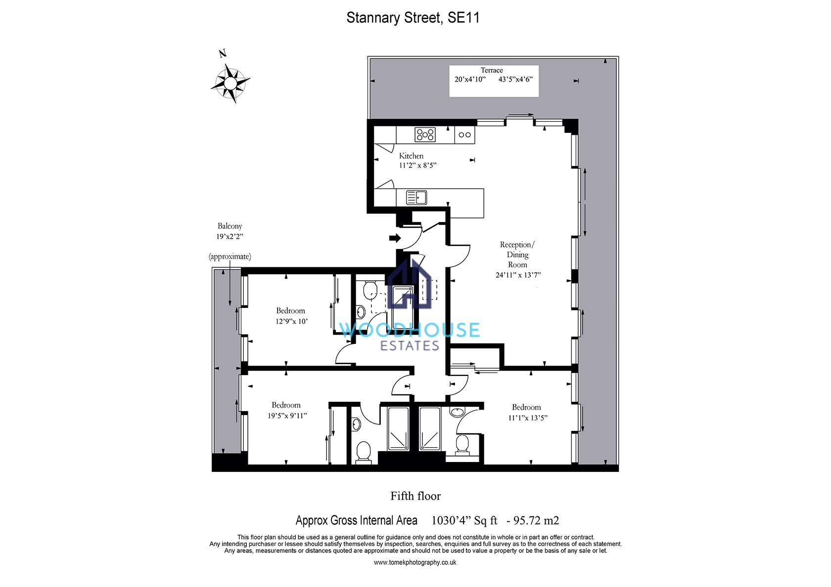 Stannary Street, London floorplan