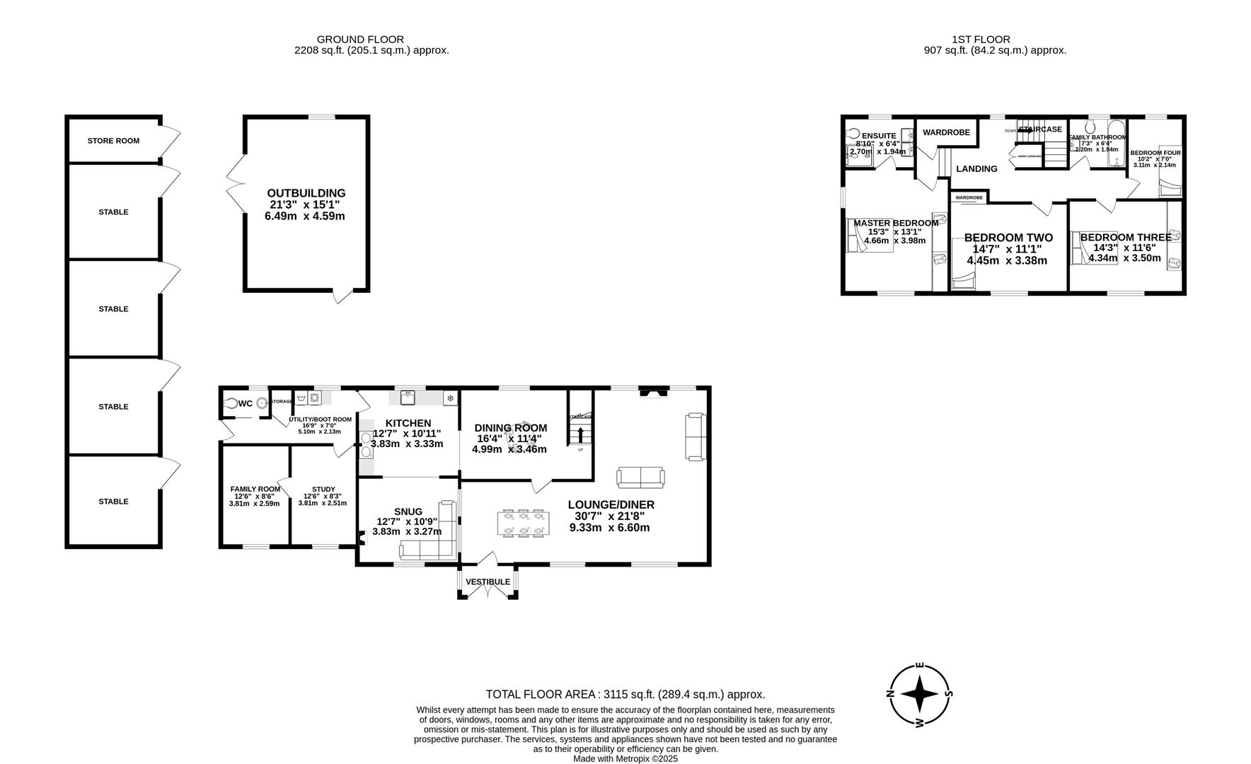 Hallsworth Fold Cottage, Long Lane, Chorley floorplan