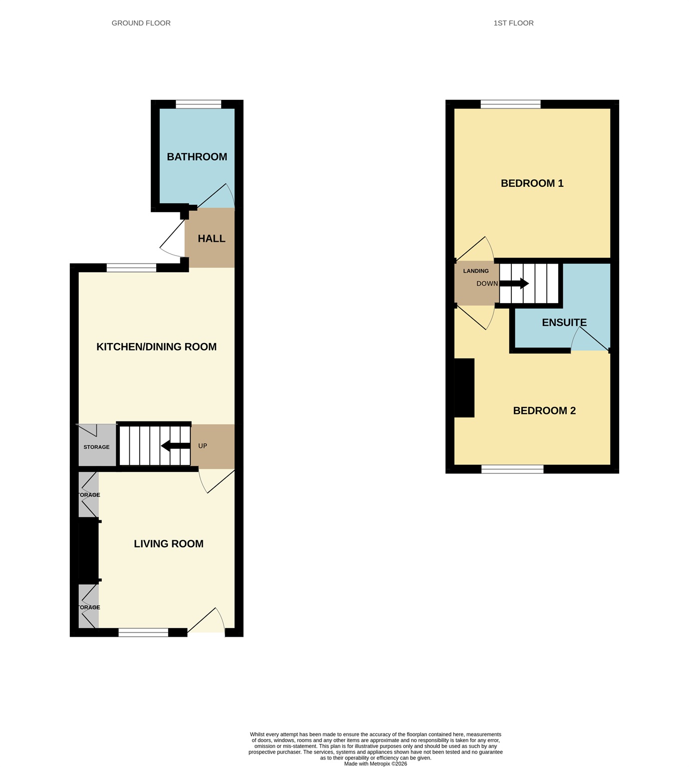 48, King Street, Kettering floorplan