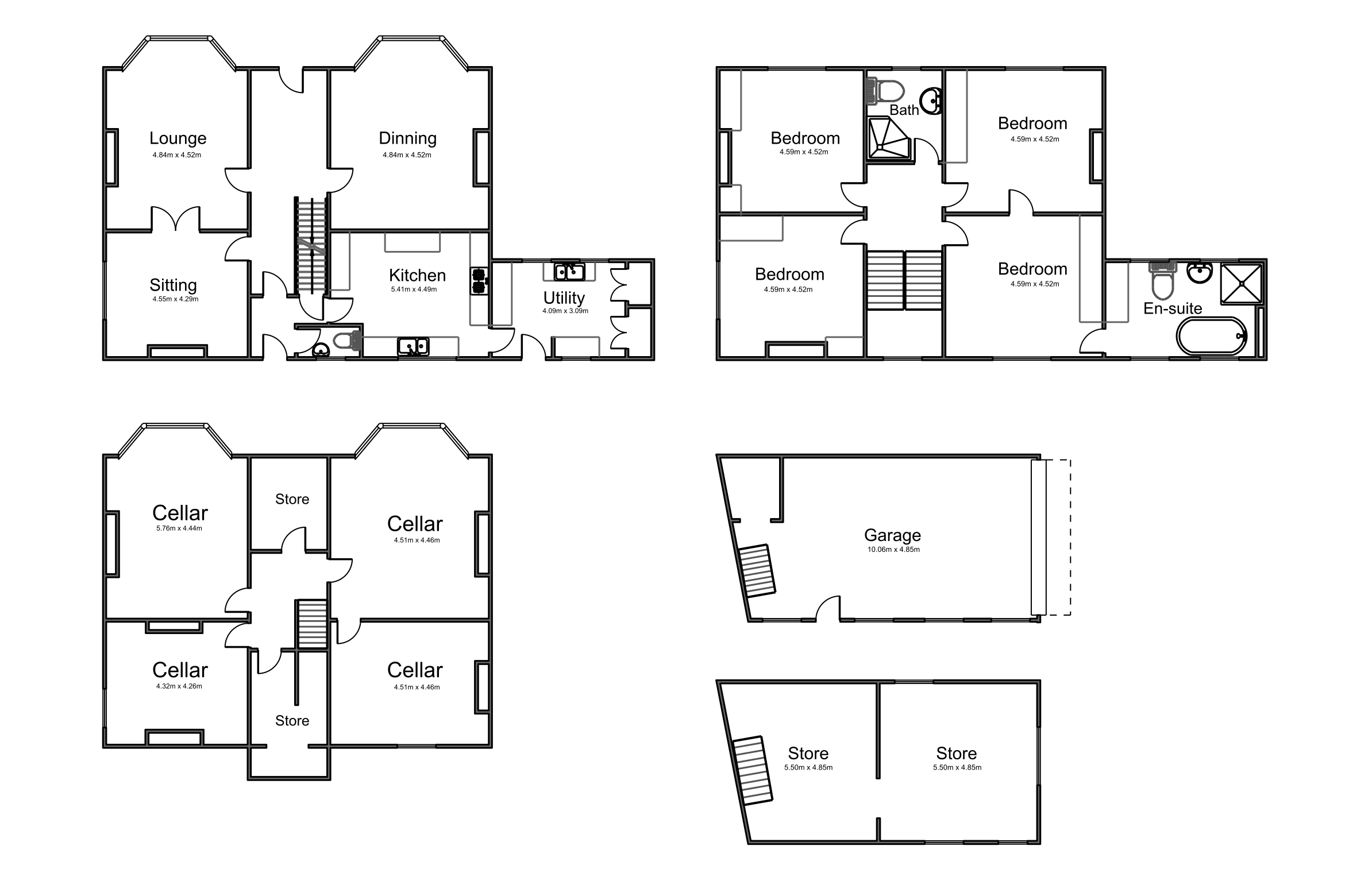 Lea House, Leeds Road, Hipperholme HX3, 4 bedroom detached house for