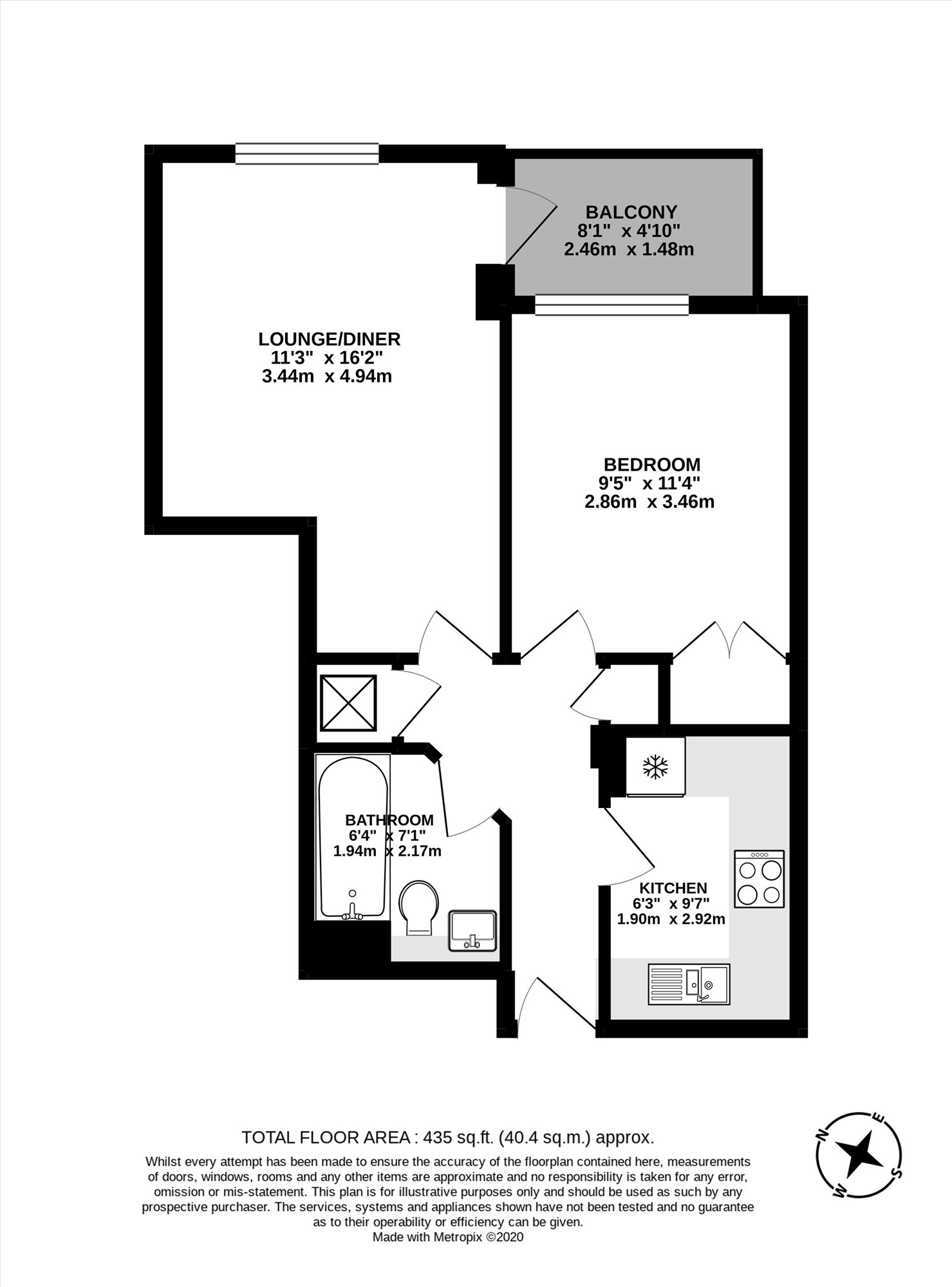 Mansell Street, London floorplan