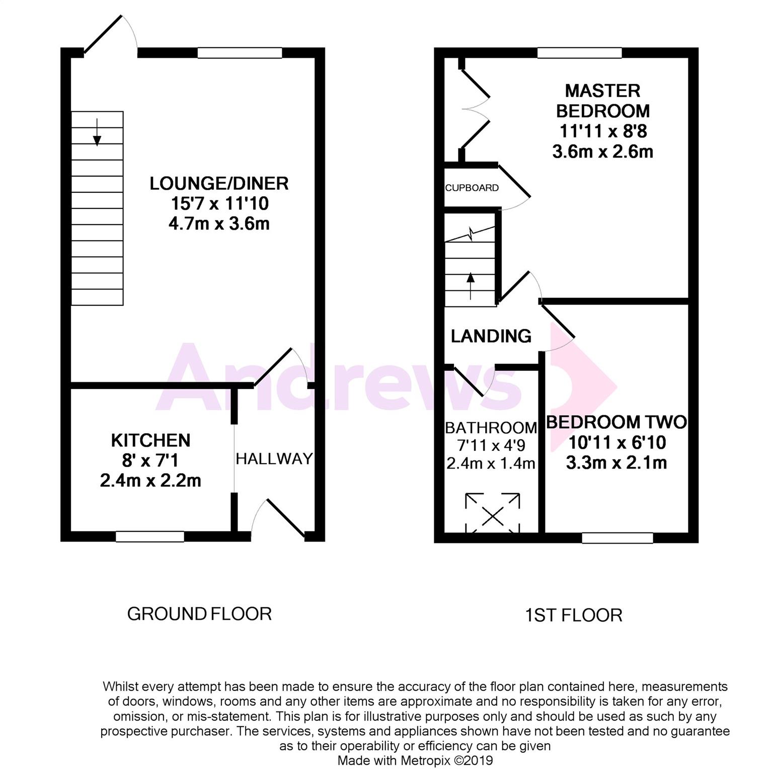 2 Bedrooms Terraced house to rent in The Cornfields, Bishops Cleeve GL52