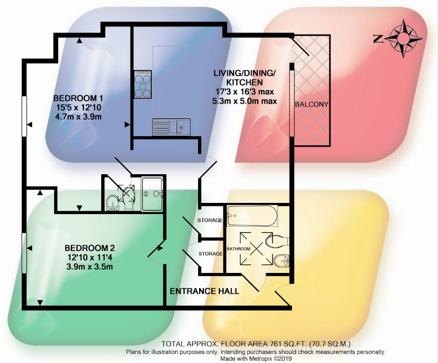 2 Bedrooms Flat for sale in Sussex Road, Haywards Heath RH16