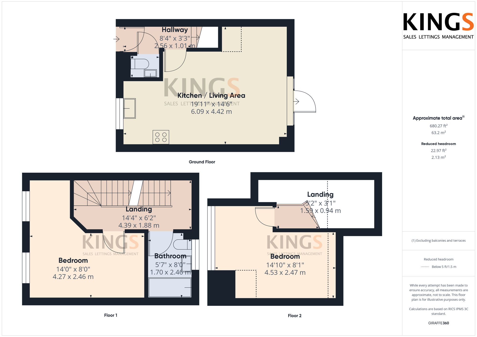 7 Dunham Mews, Hatfield floorplan