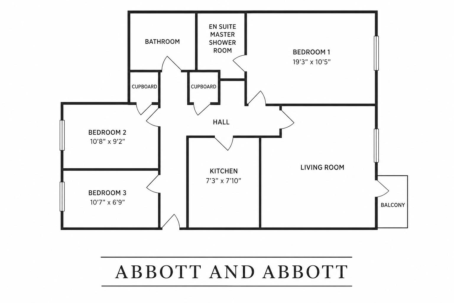 Flat 35, The Landmark, Egerton Road, Bexhill-On-Sea floorplan