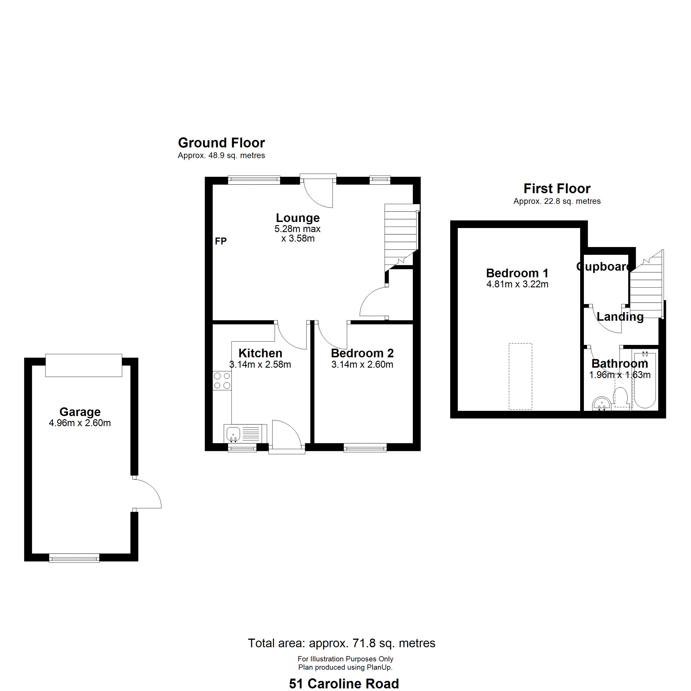 51, Caroline Road, Lincoln floorplan