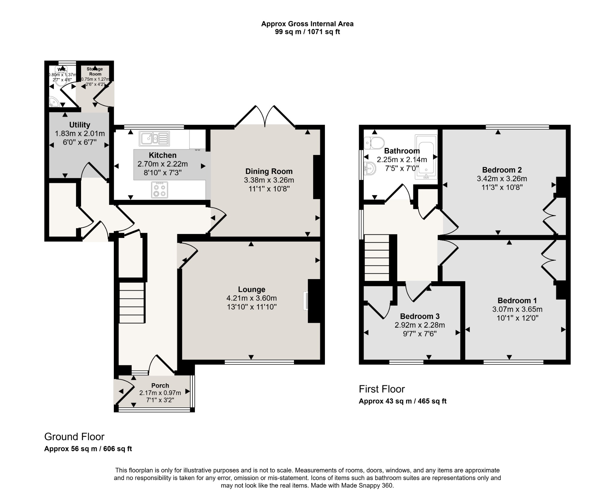 141, Llanrumney Avenue, Cardiff floorplan