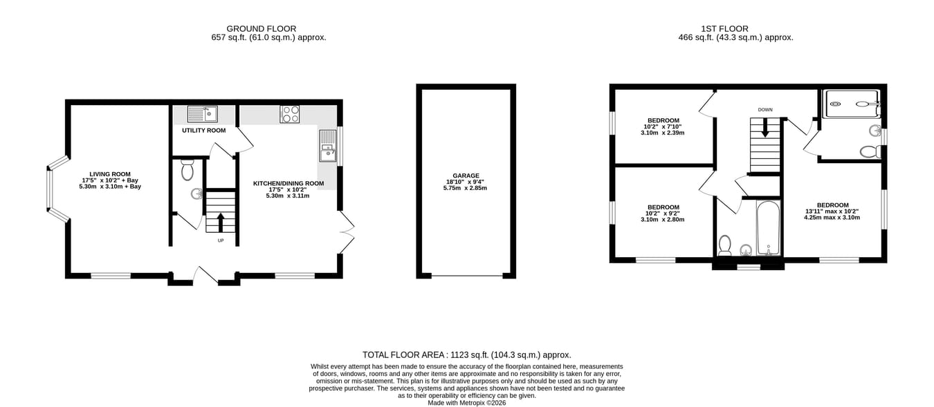 1, Hops Drive, Farnham floorplan
