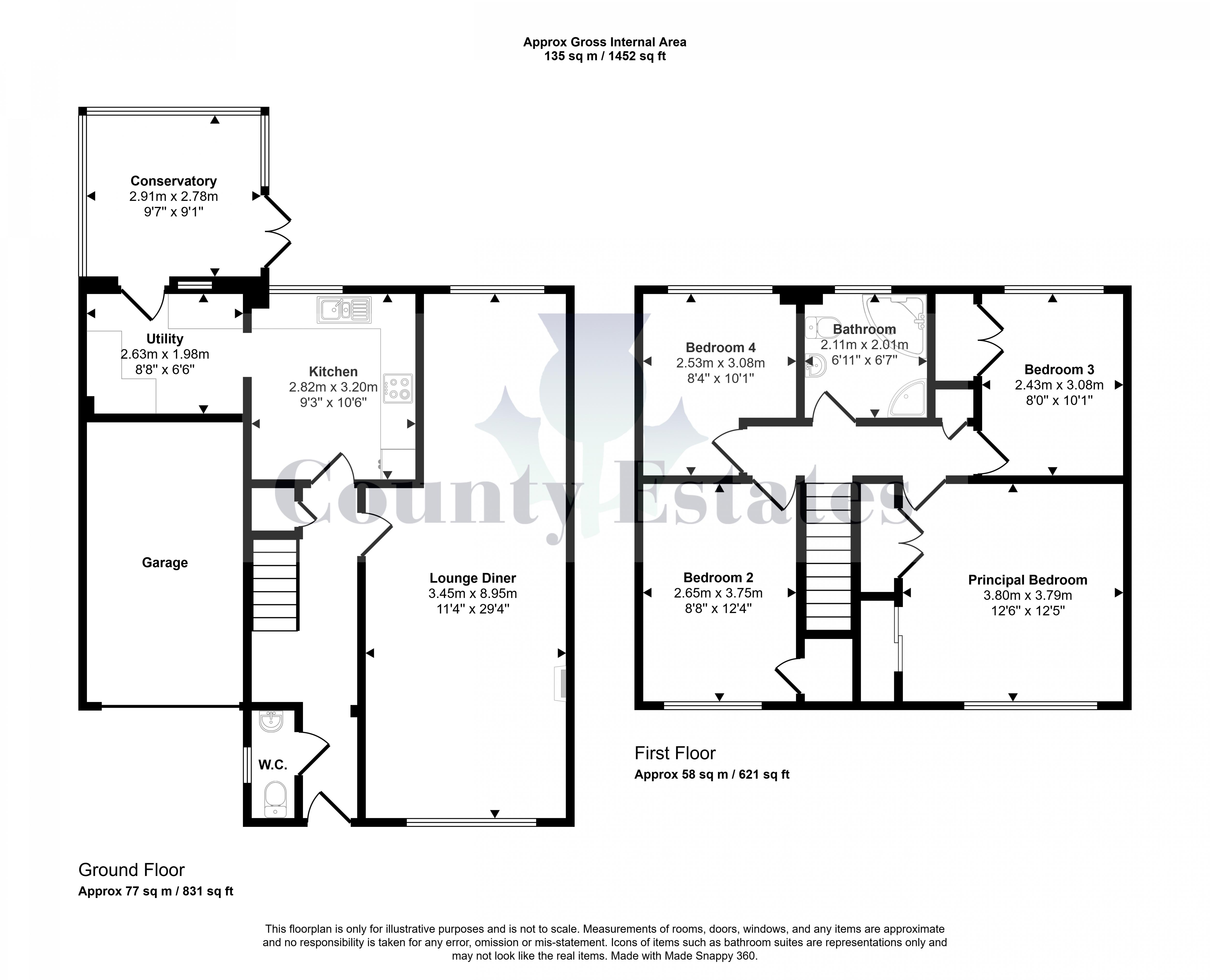 53, Wood Avens, Tullibody floorplan