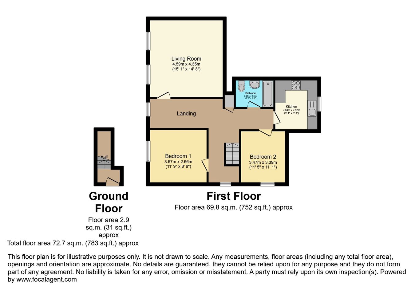 List House, Hall Street, Sudbury floorplan