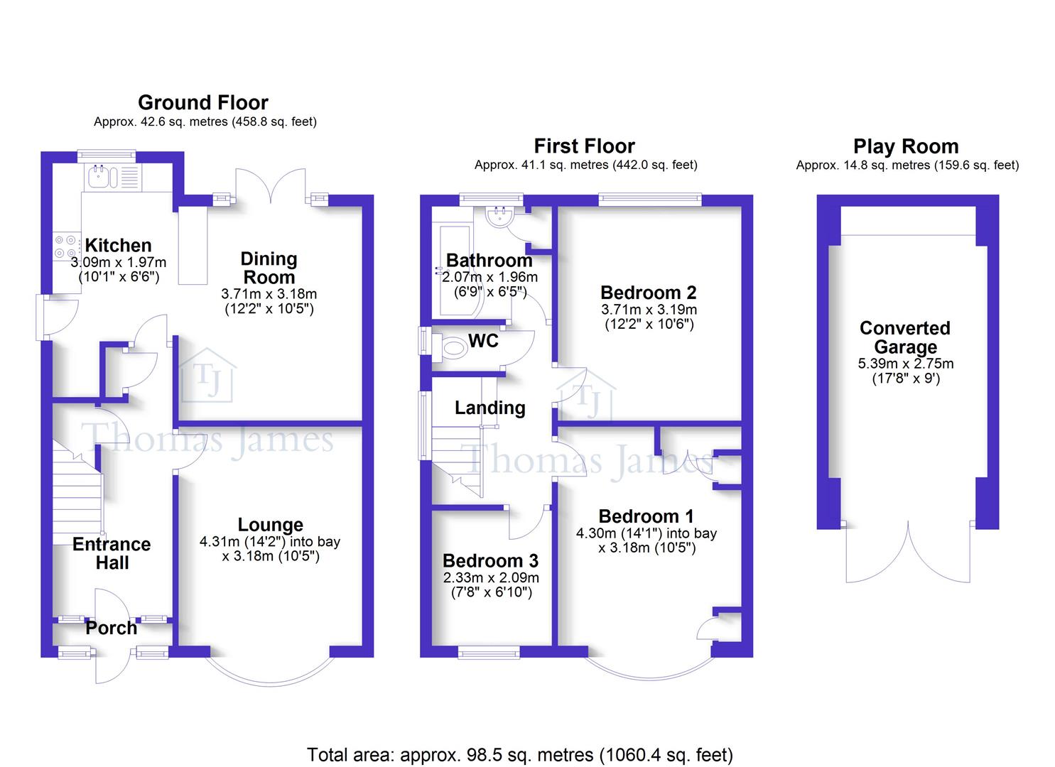 3 Bedrooms Detached house for sale in St. Mawes Avenue, Wilford, Nottingham NG11