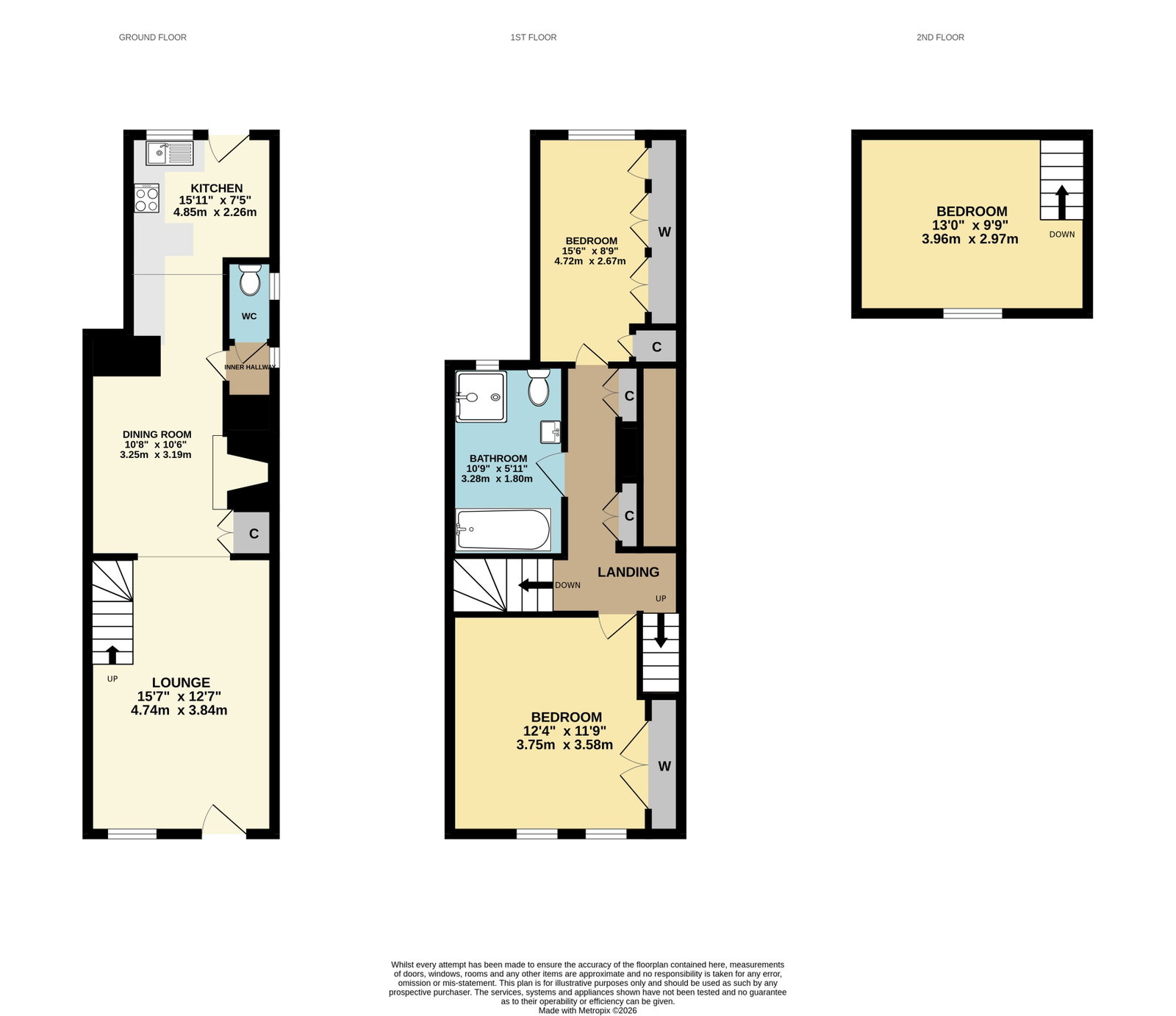 60, High Street, Queenborough floorplan