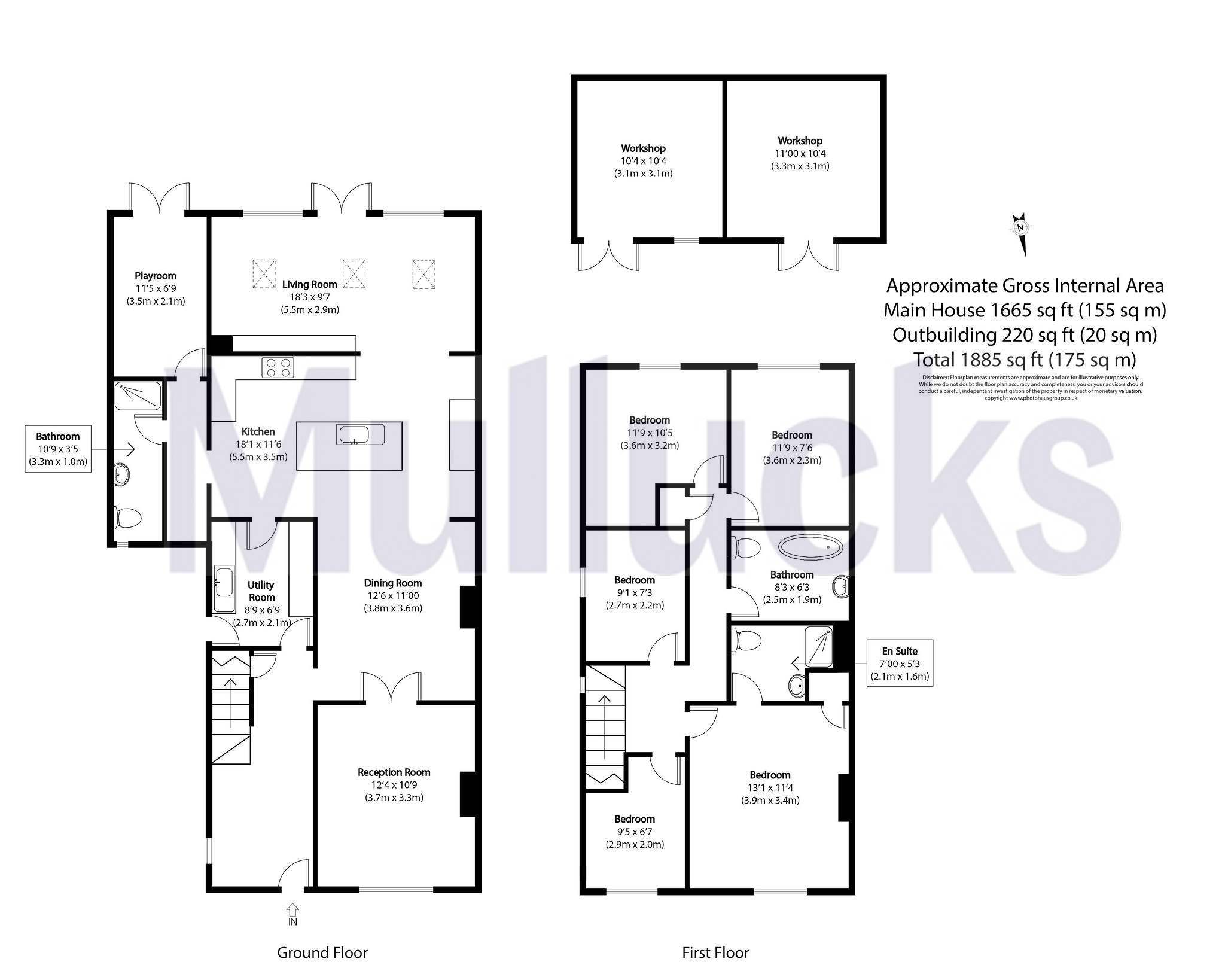 153, Thaxted Road, Essex floorplan
