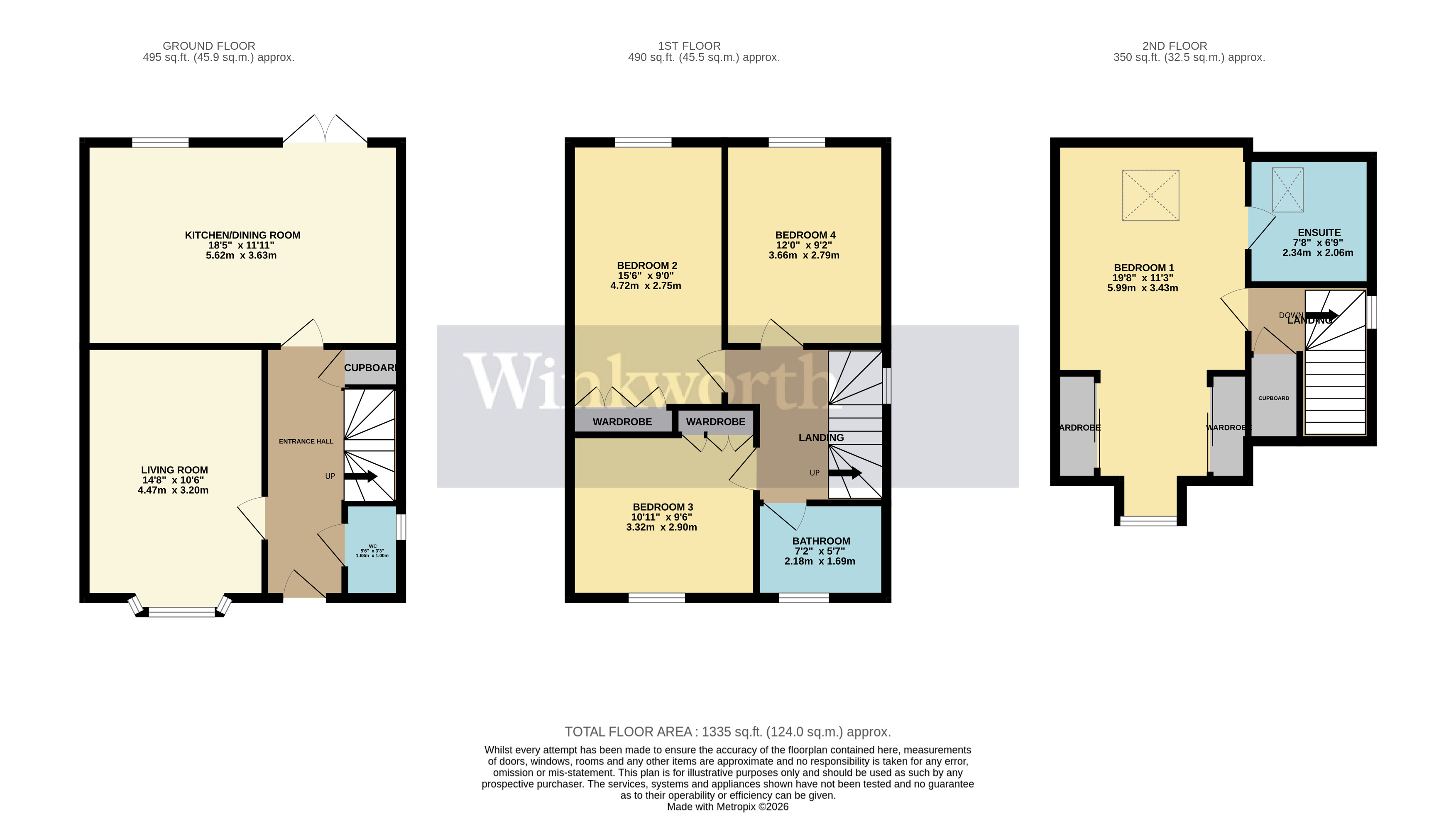 33, Drury Way, Northampton floorplan
