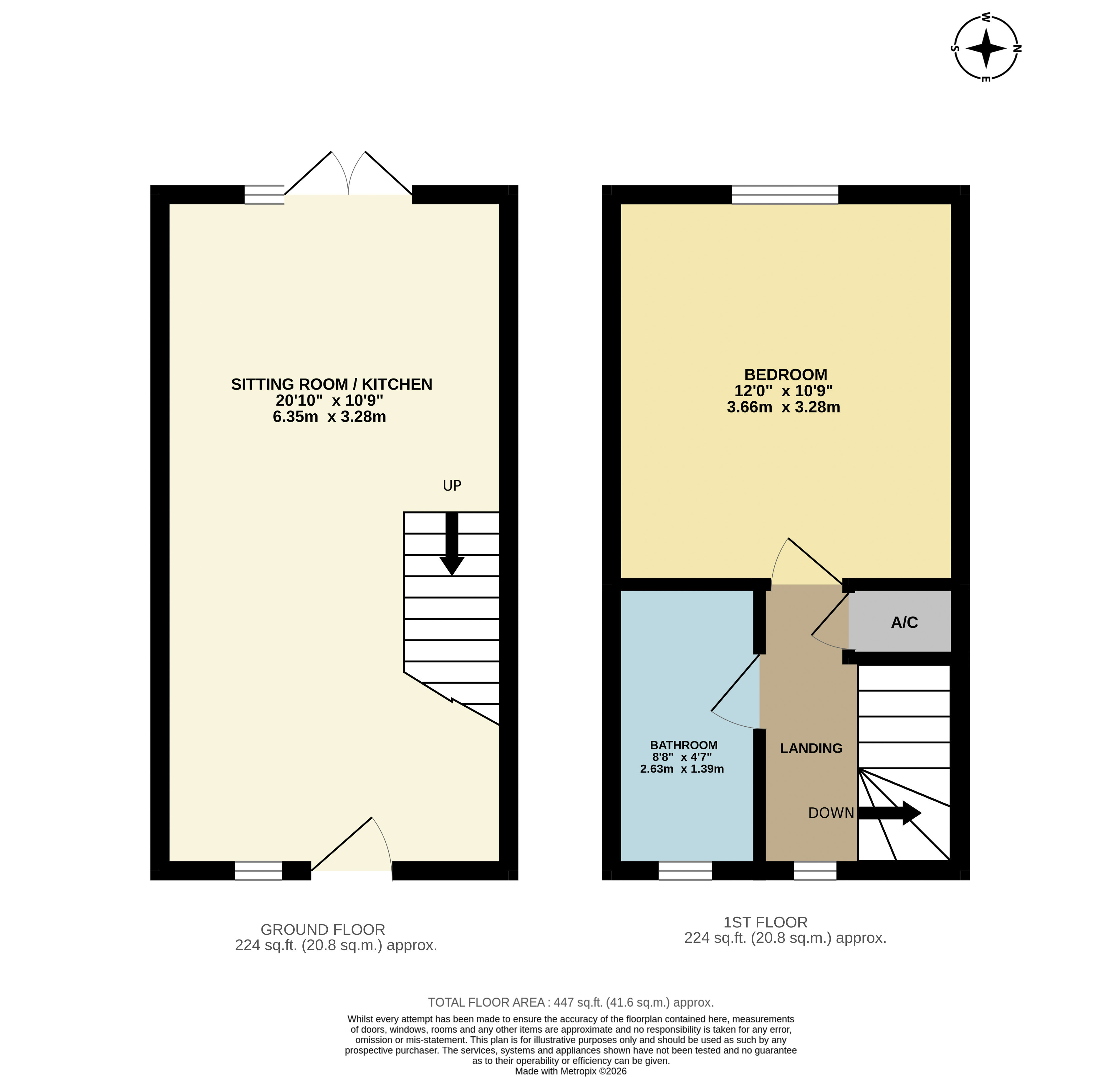 25, Southgates Drive, Fakenham floorplan