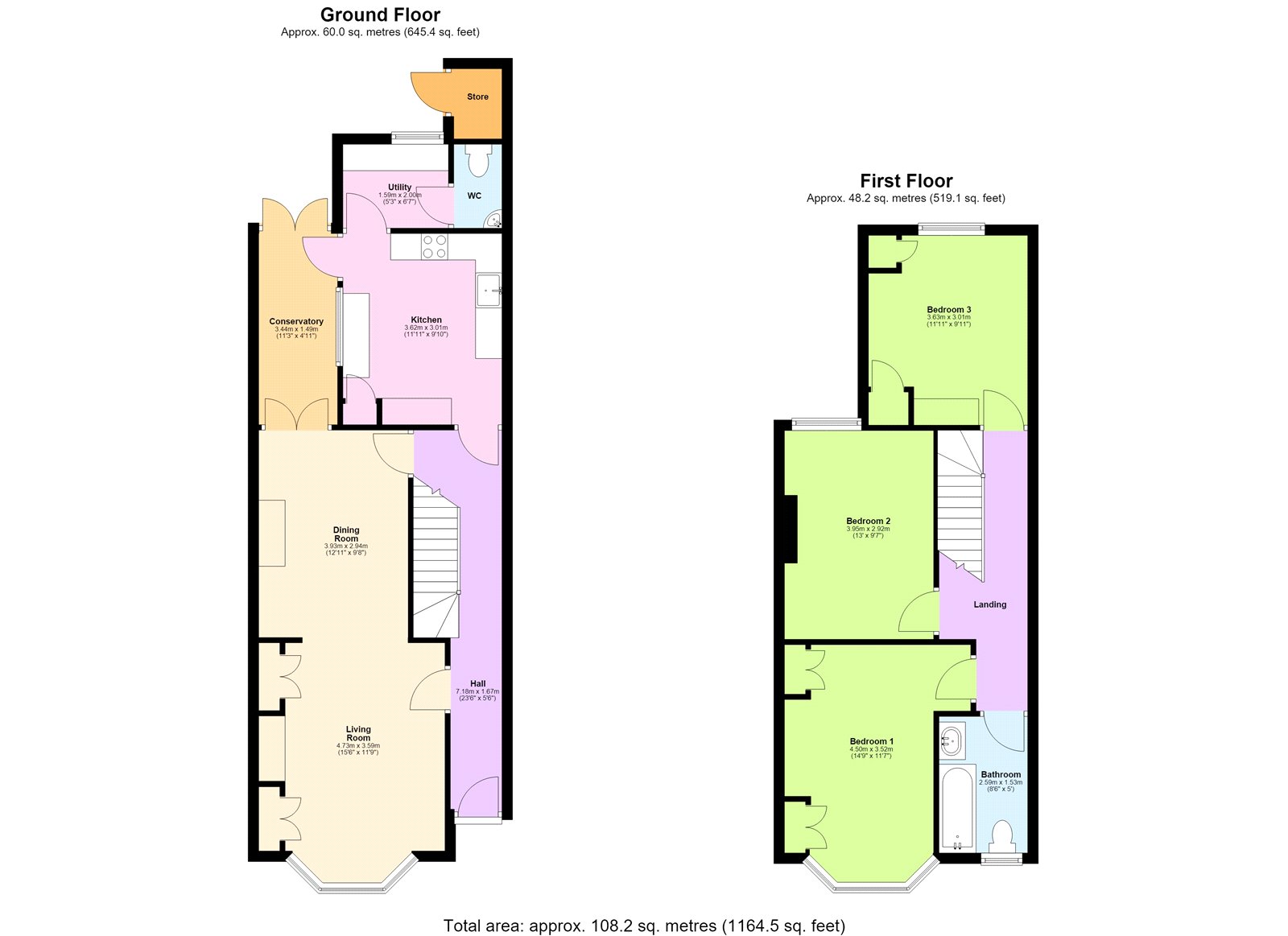 24, Cowper Road, Hertfordshire floorplan