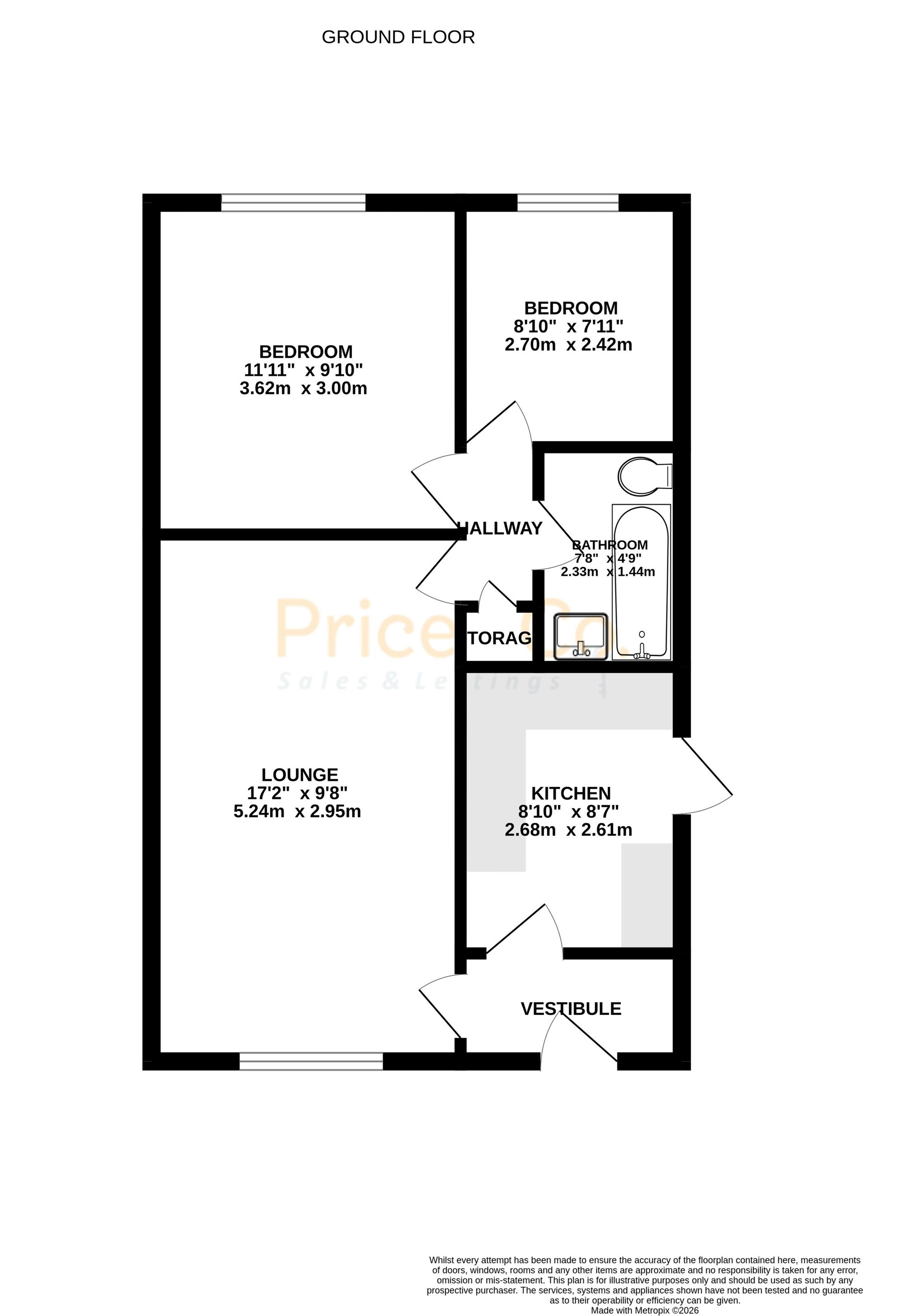 50 Middlebrook Drive, Bolton floorplan