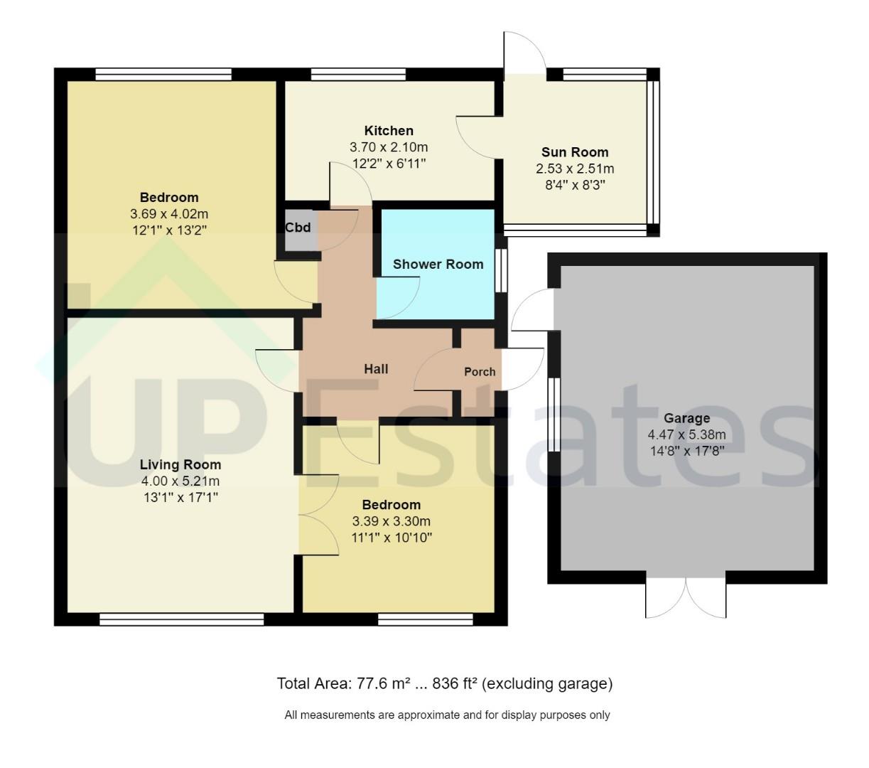 1, Darrach Close, Coventry floorplan