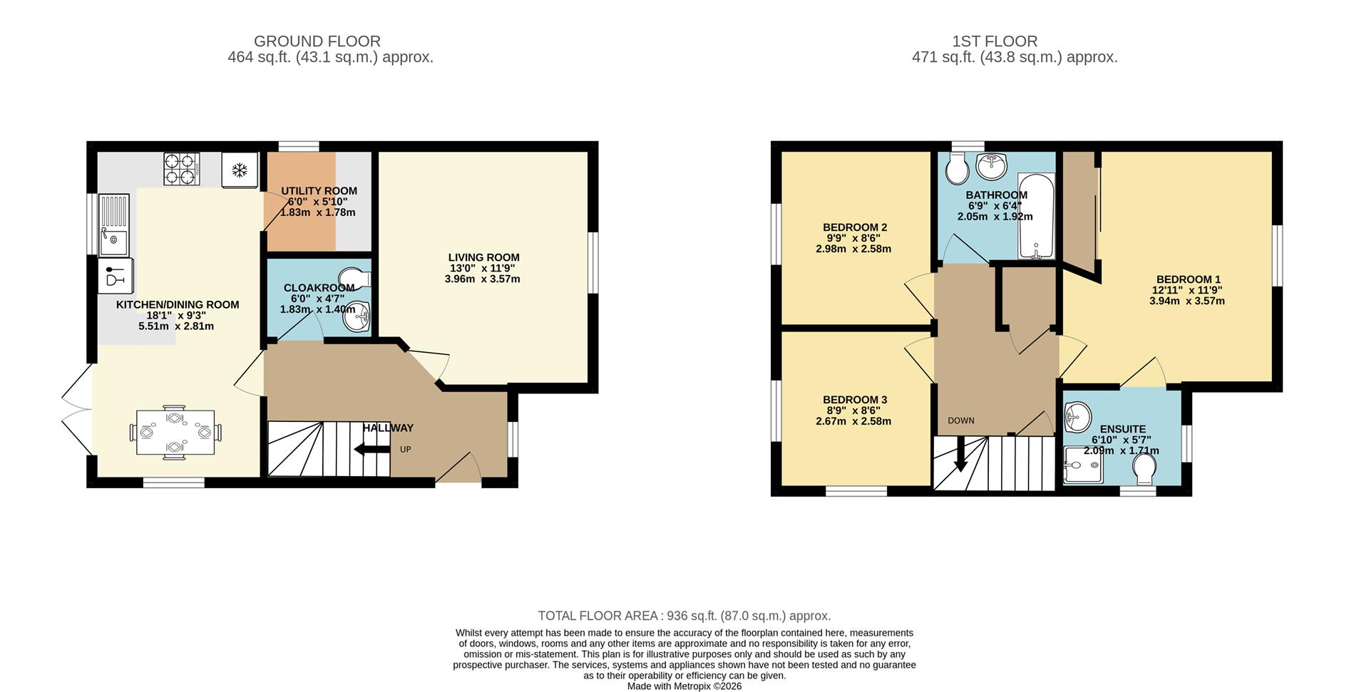 37, Mallard Way, Newmarket floorplan