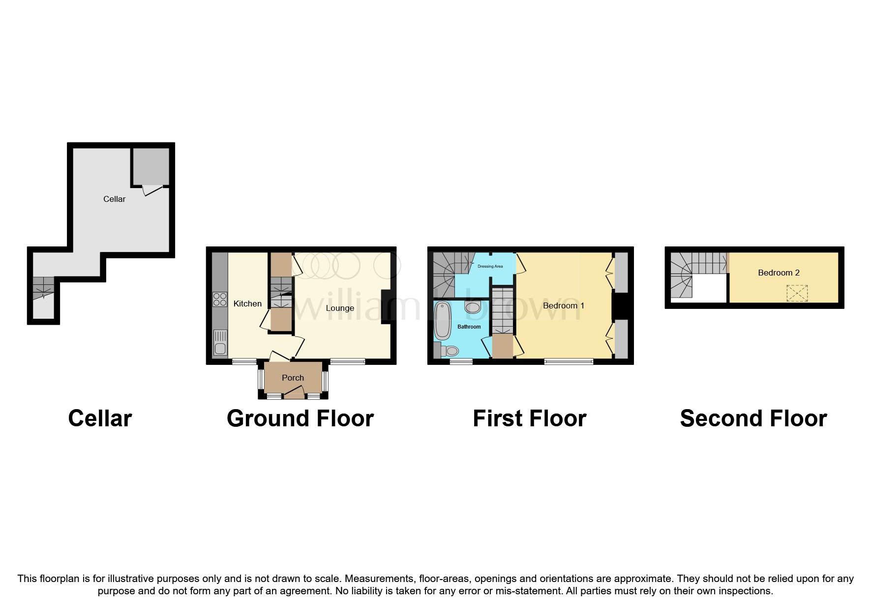 Hawthorn Crescent, Yeadon, Leeds LS19, 1 bedroom terraced house for